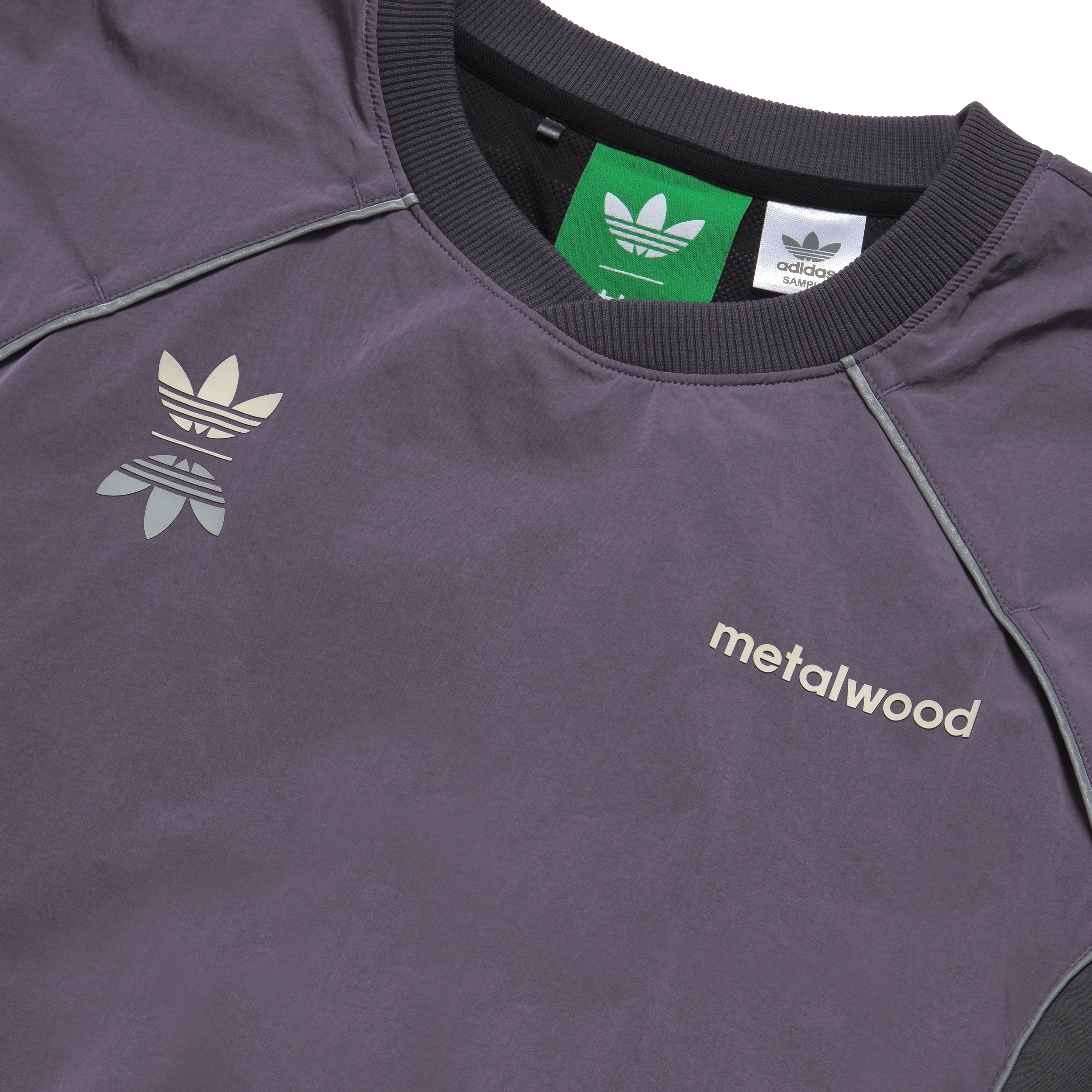 Metalwood Studio x Adidas Mens Originals Crewneck Pullover Sweatshirt