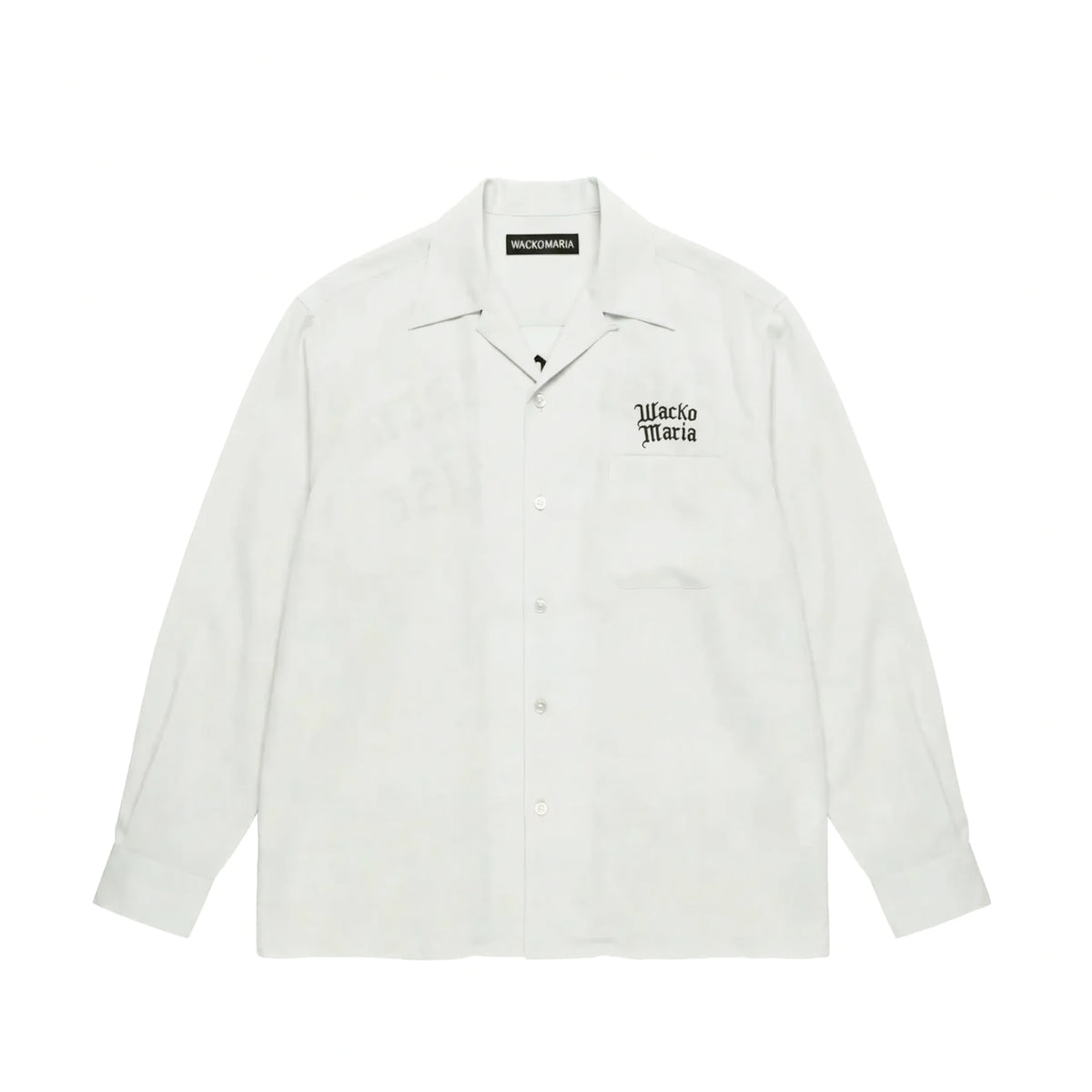 Wacko Maria Mens 50s Long Sleeve Shirt – Extra Butter