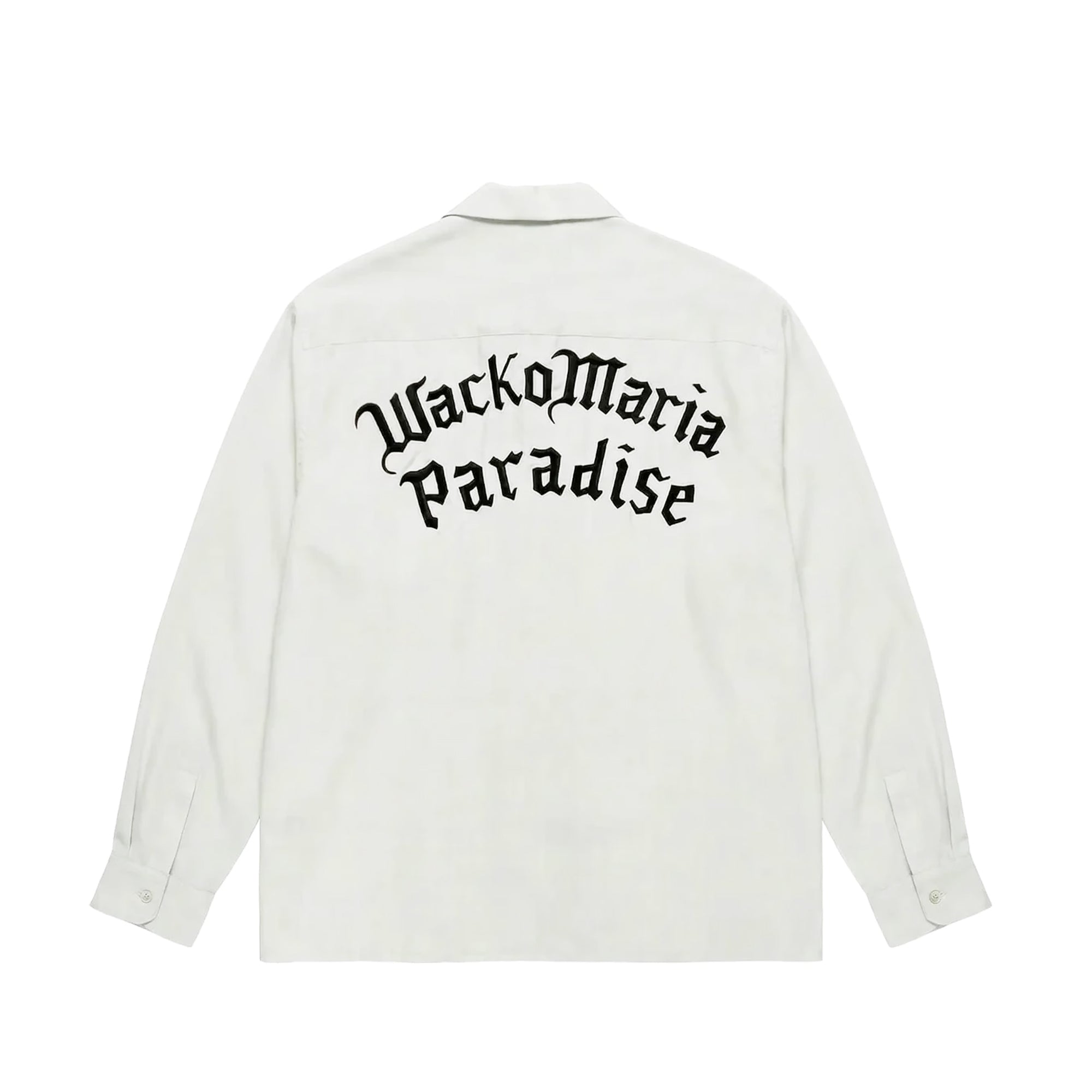 Wacko Maria Mens 50s Long Sleeve Shirt – Extra Butter