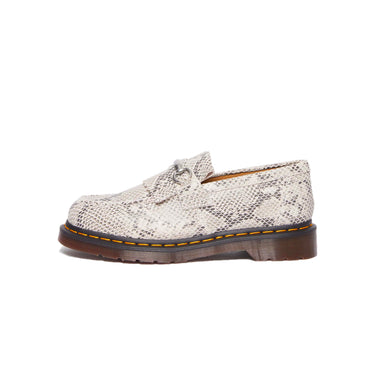 Dr. Martens Adrian Snaffle Python Print Suede Loafers