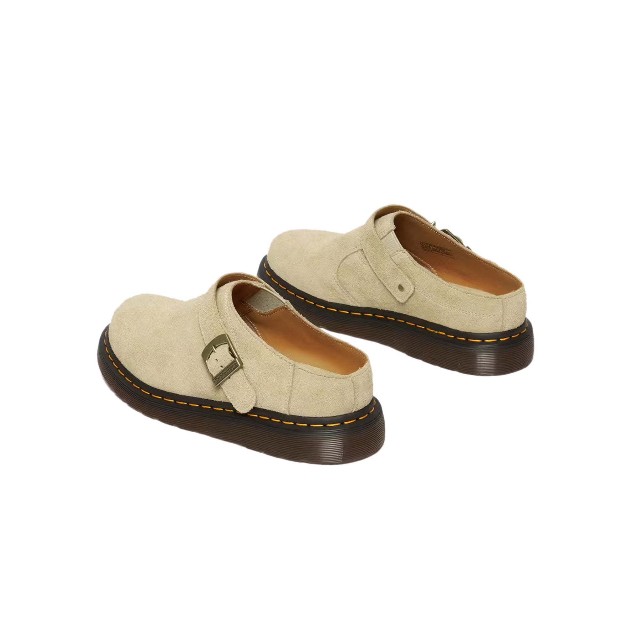 Dr. Martens Mens Isham Desert Oasis Suede Mules