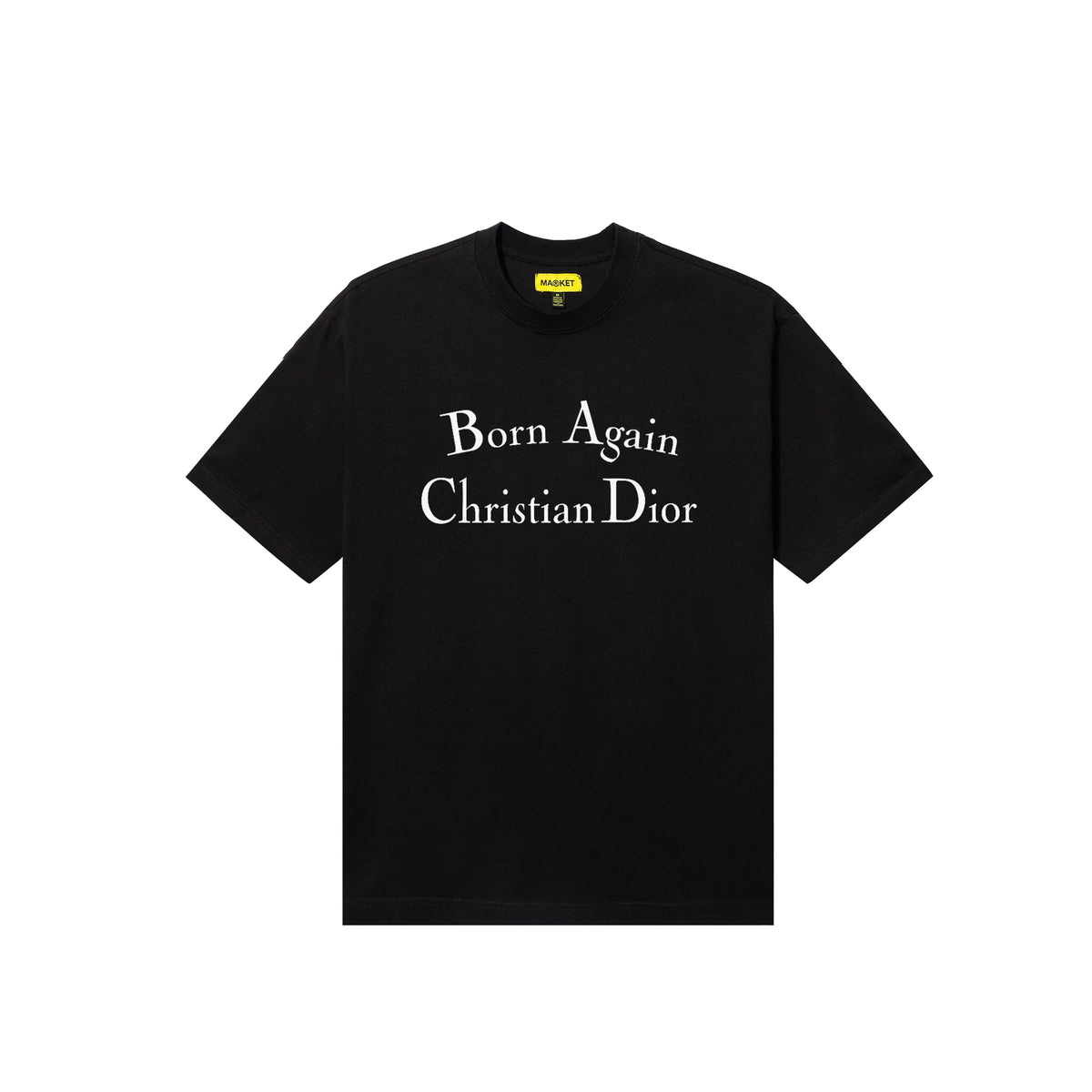 Market Secret Club Mens Born Again Christian Dior SS Tee – Extra 