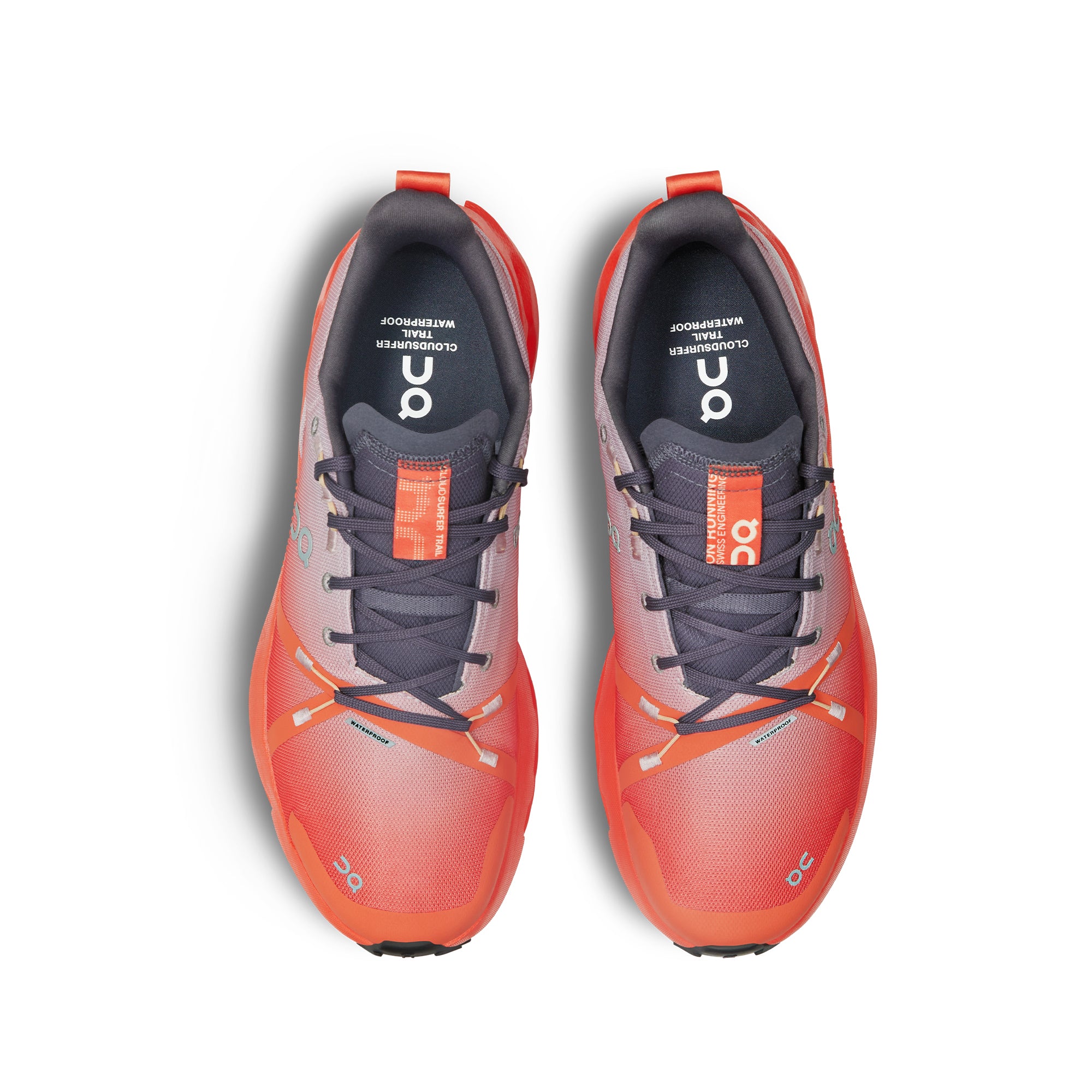 On Running Mens Cloudsurfer Trail Waterproof Shoes