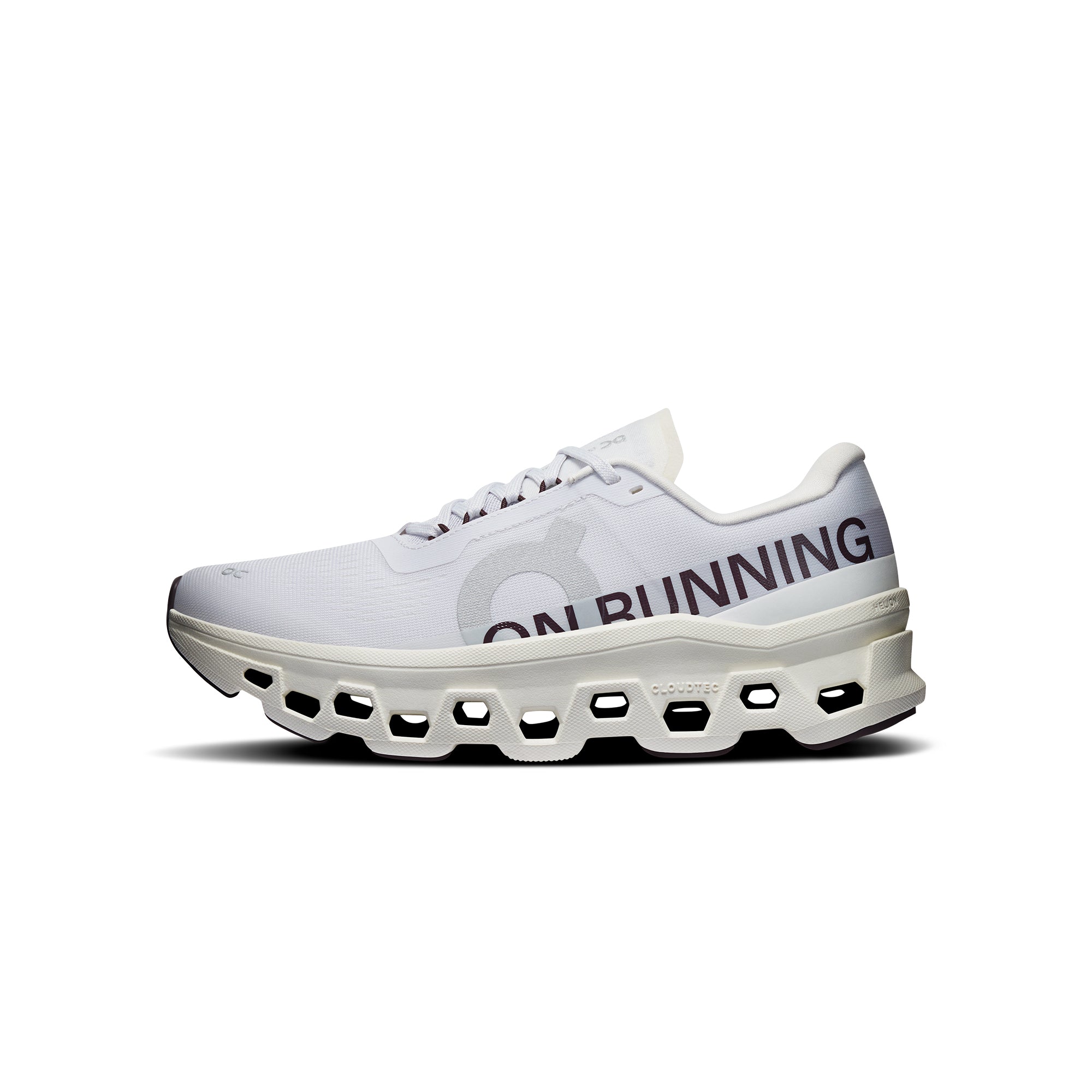 white and black sneakers on a white background