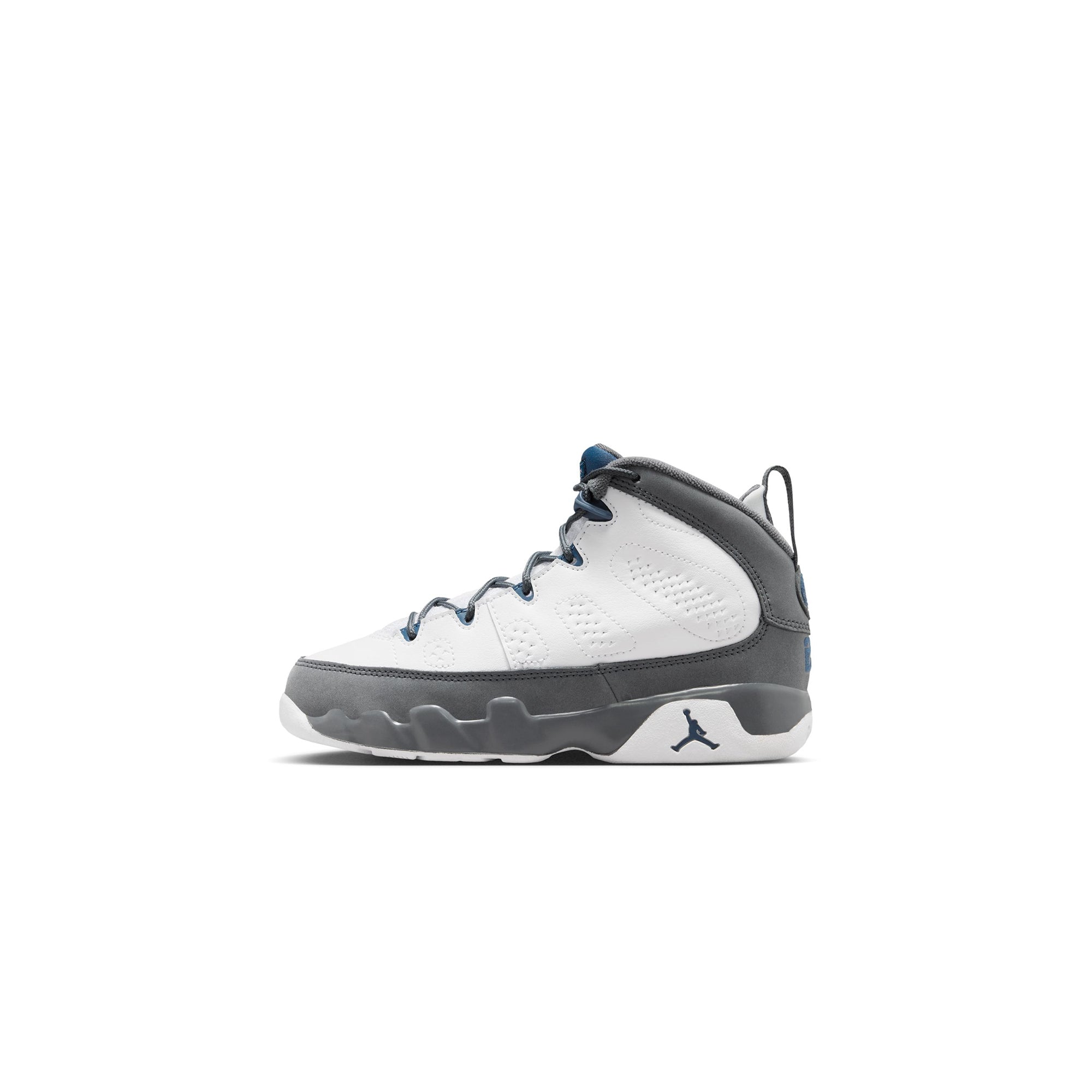 Air Jordan 9 Little Kids Retro "Flint Grey" Shoes card image