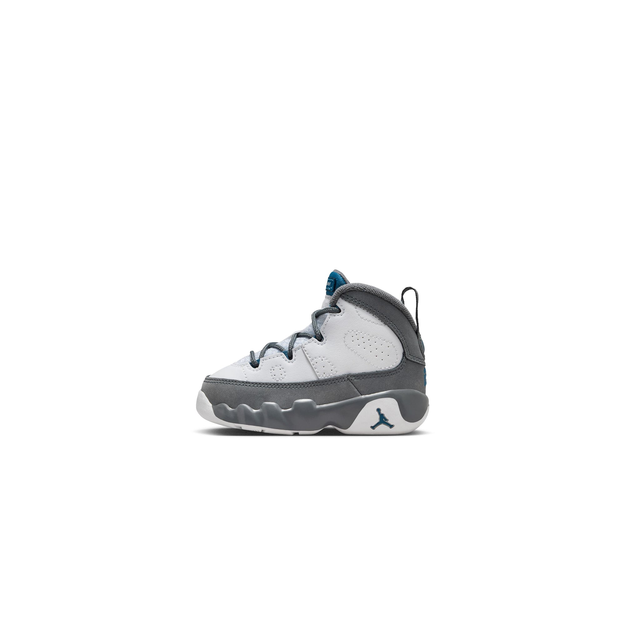 jordan retro 9 grey and white