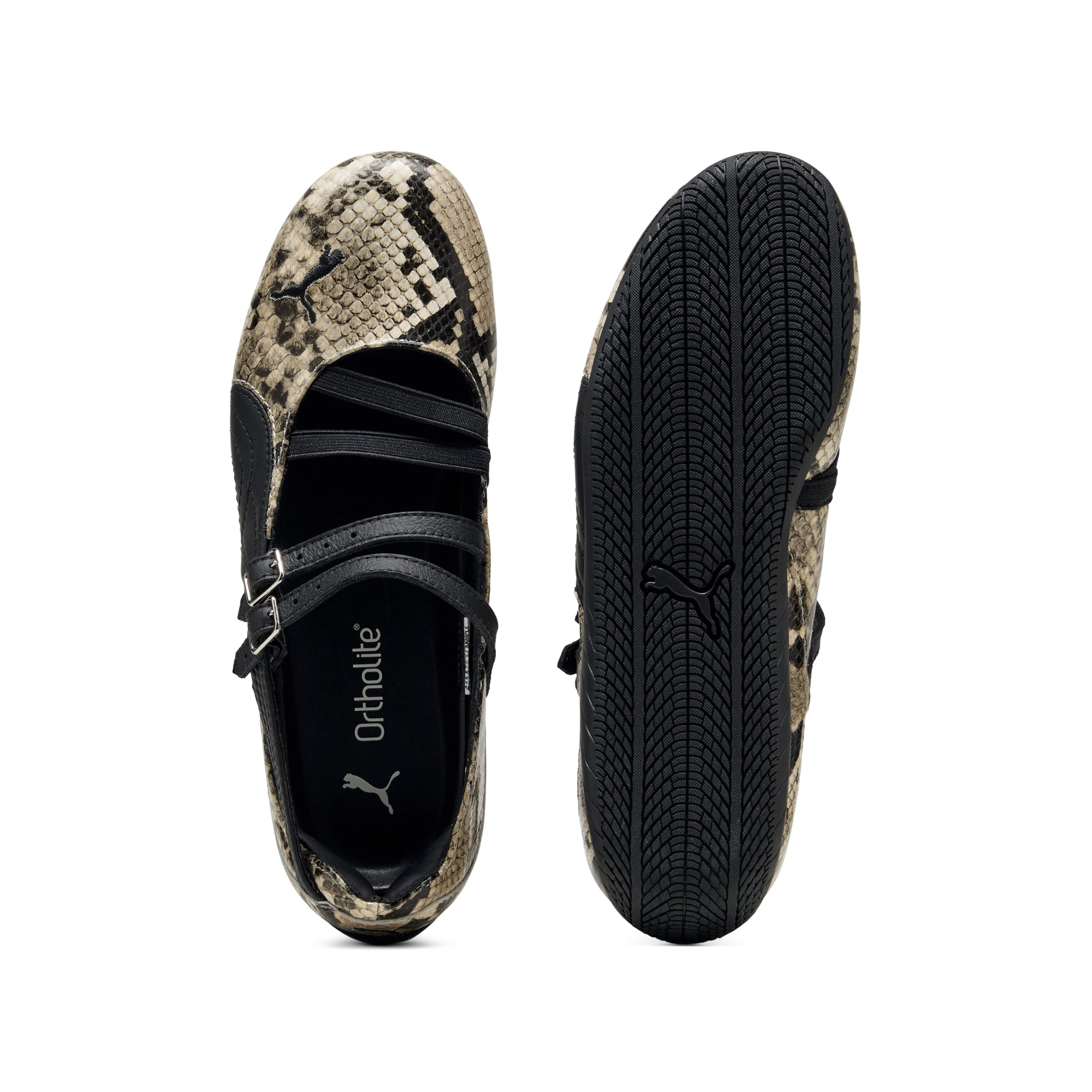 Puma Womens Speedcat Ballet Snake Shoes