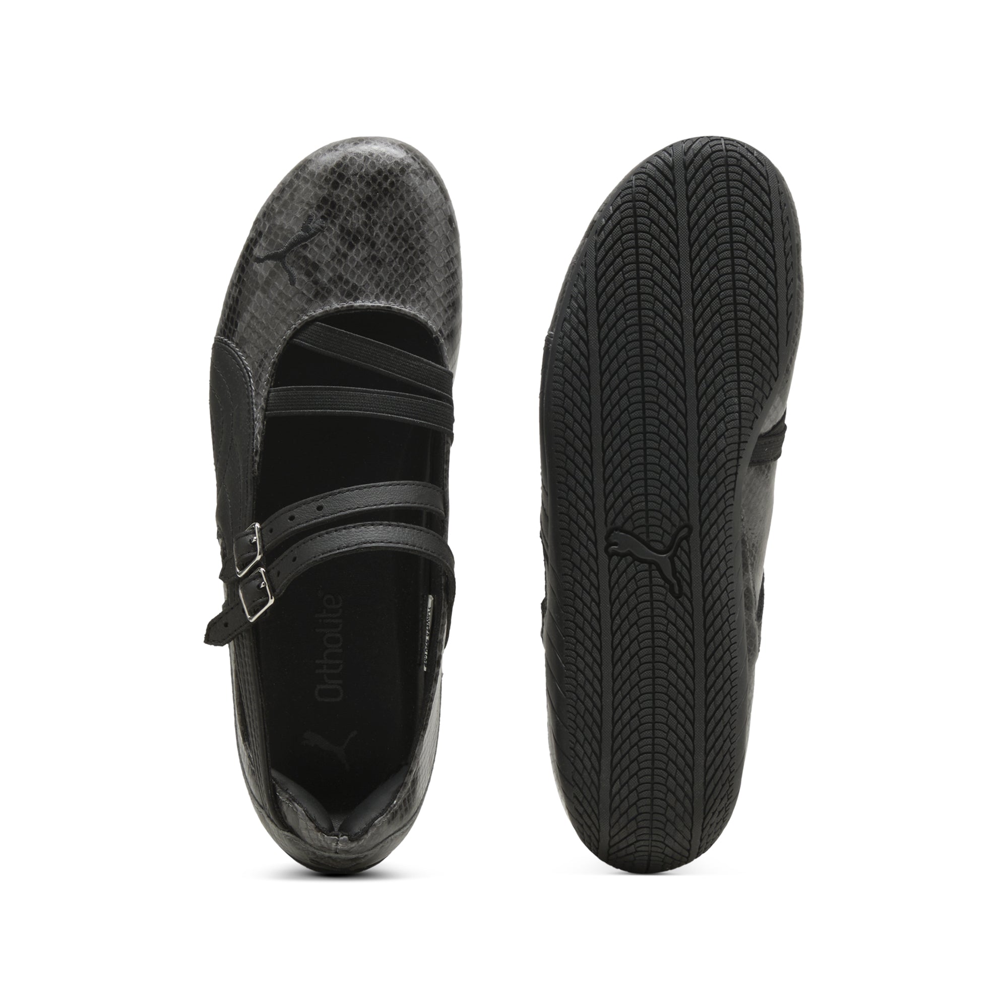 Puma Womens Speedcat Ballet Snake Shoes