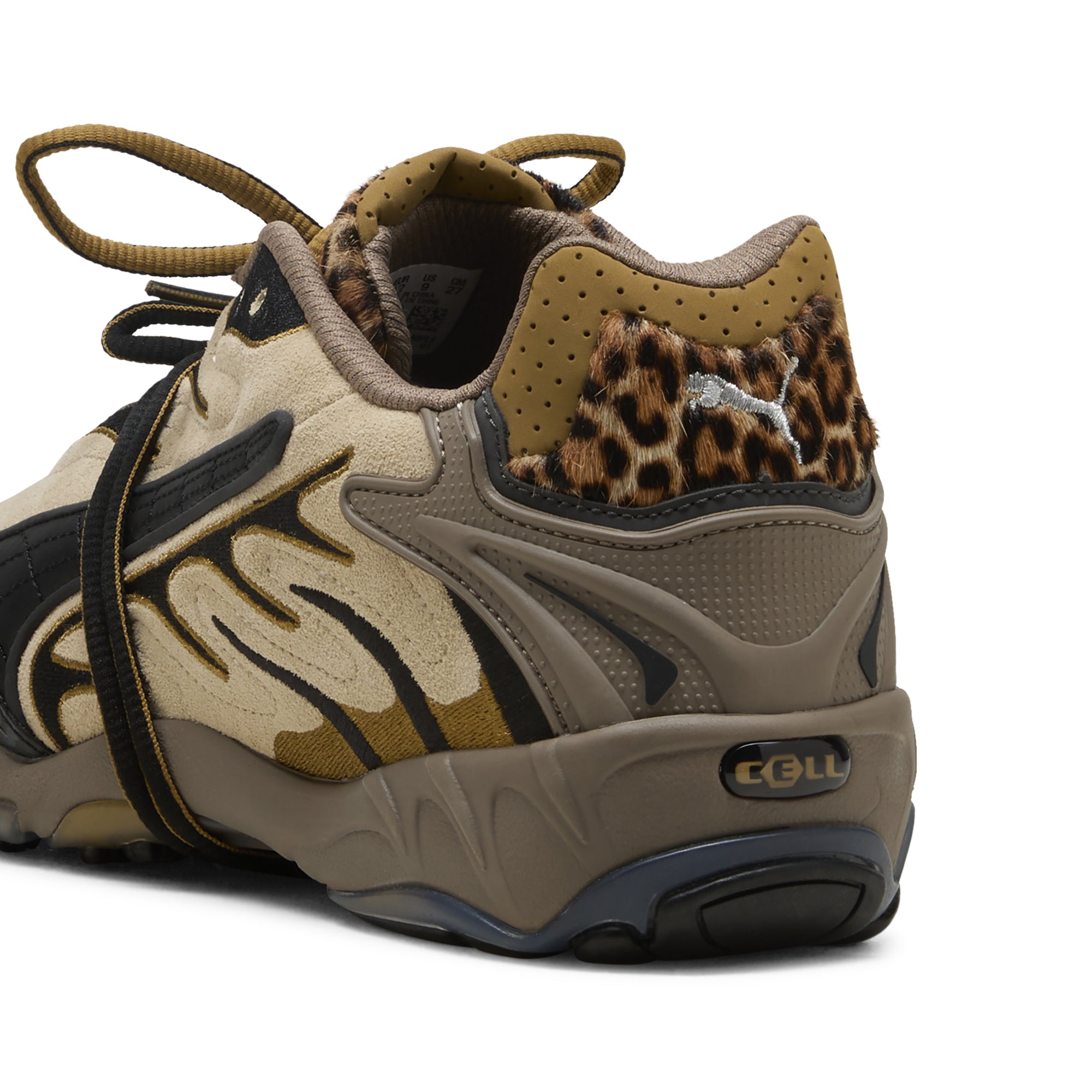 Puma x A$AP Rocky Mens Inhale Leopard Shoes