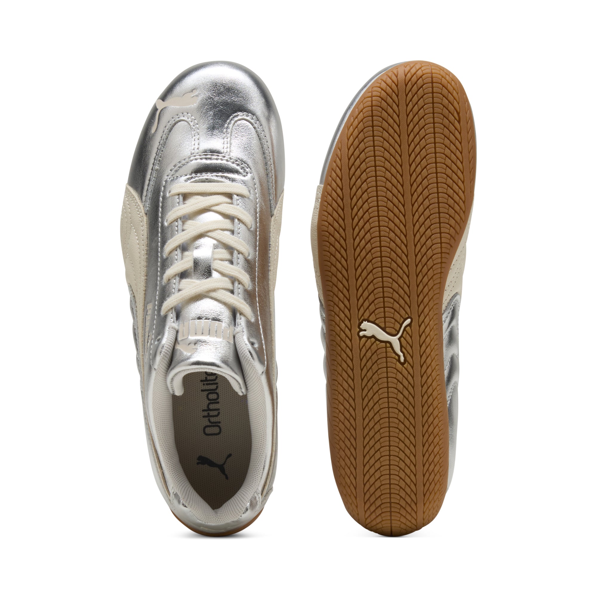 Puma Womens Speedcat Silver Shoes