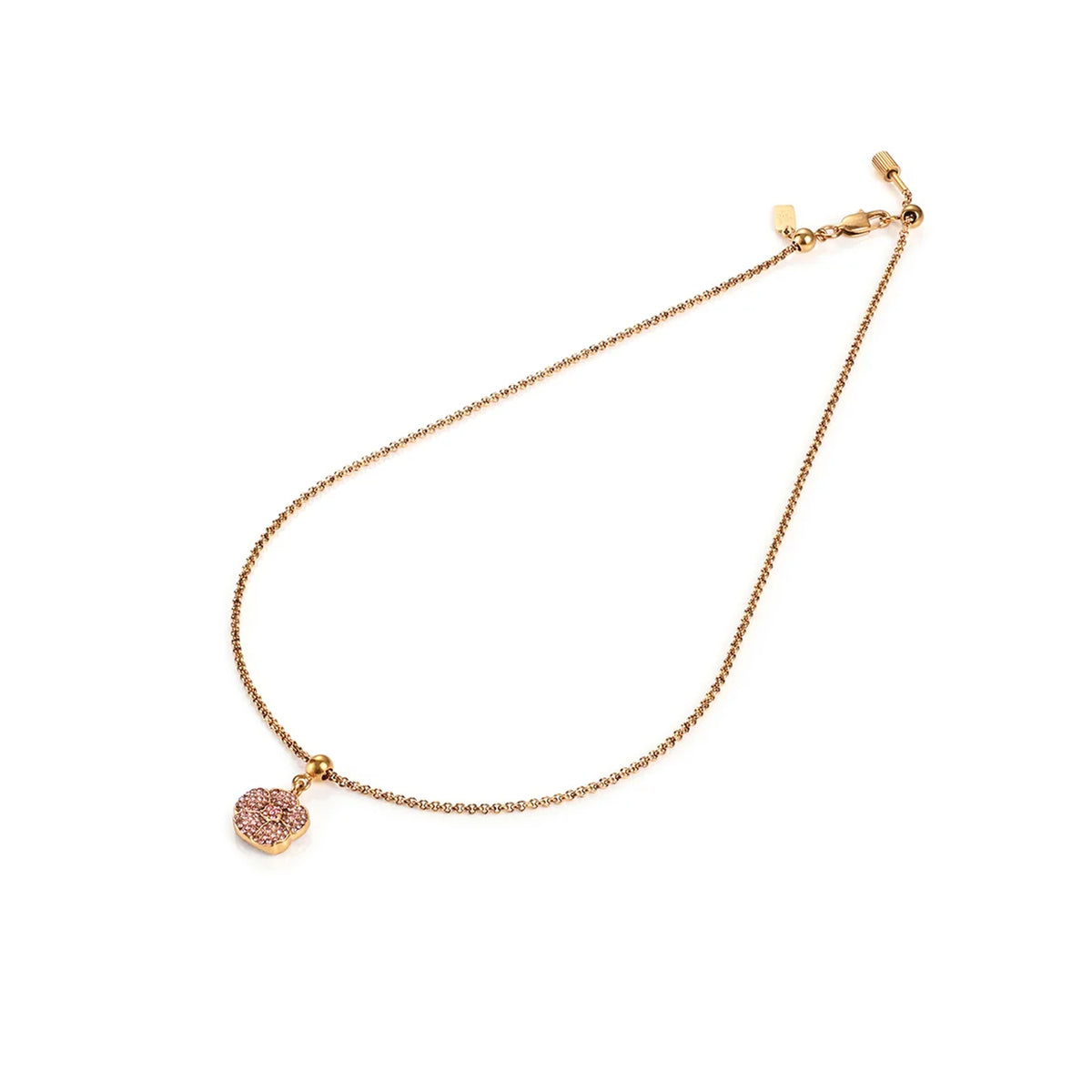 Clat Blossom Charm Necklace