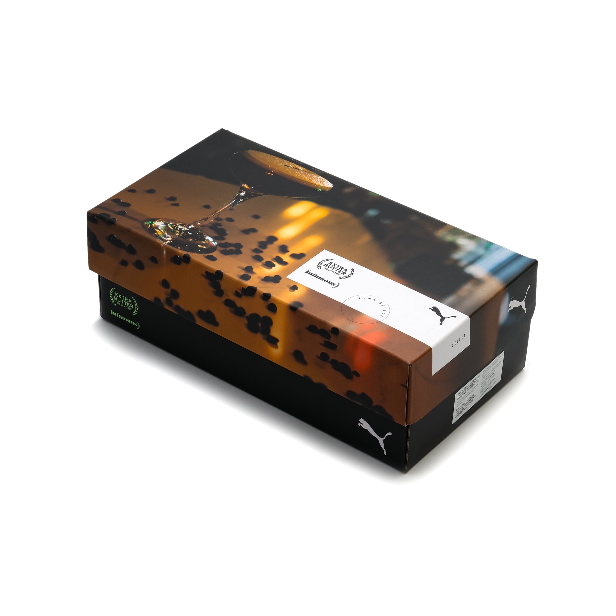 sneaker box on a white background