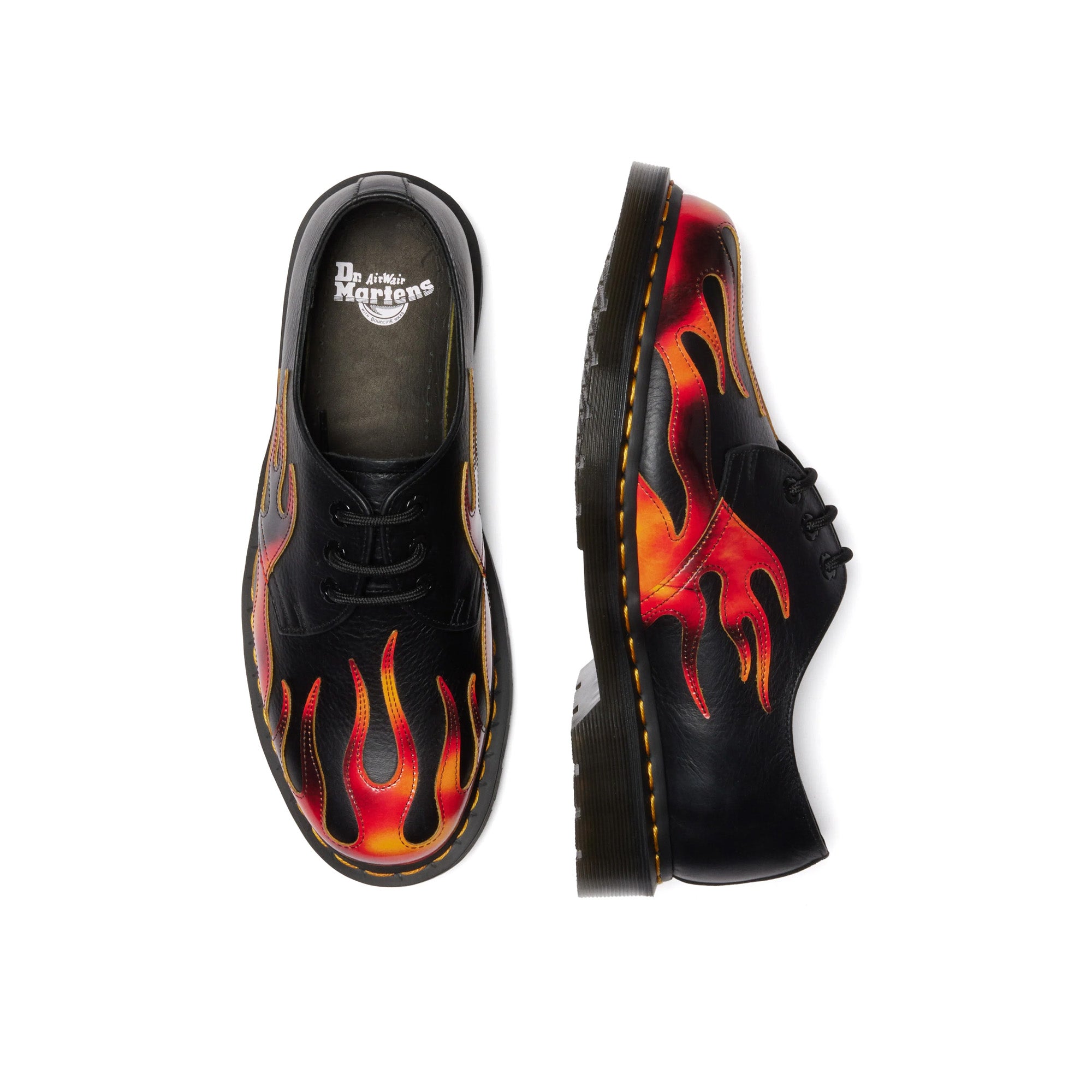 Dr Martens Mens 1461 Flame XLD Shoes – Extra Butter