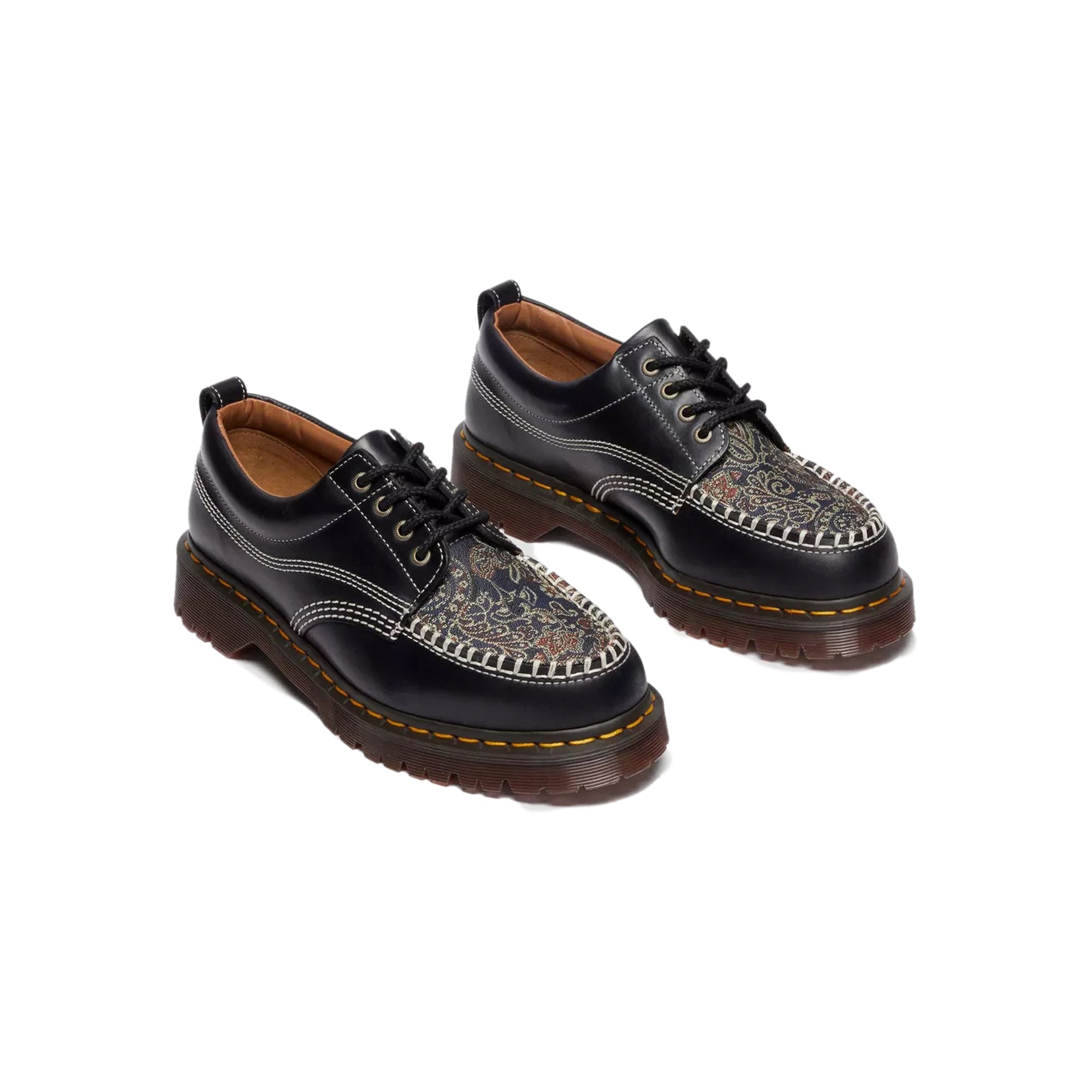 Dr Martens Mens Lowell 4 Eyes Shoes – Extra Butter