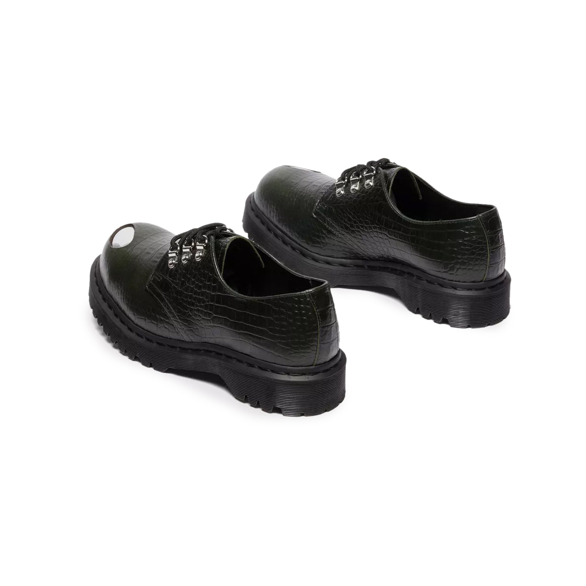 Dr Martens Mens 1461 Forest Green Shoes