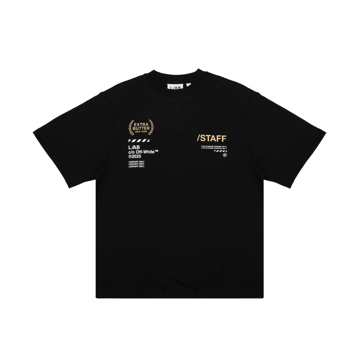 Off White x Extra Butter Mens Staff Tee