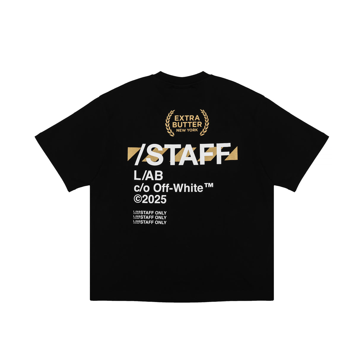Off White x Extra Butter Mens Staff Tee