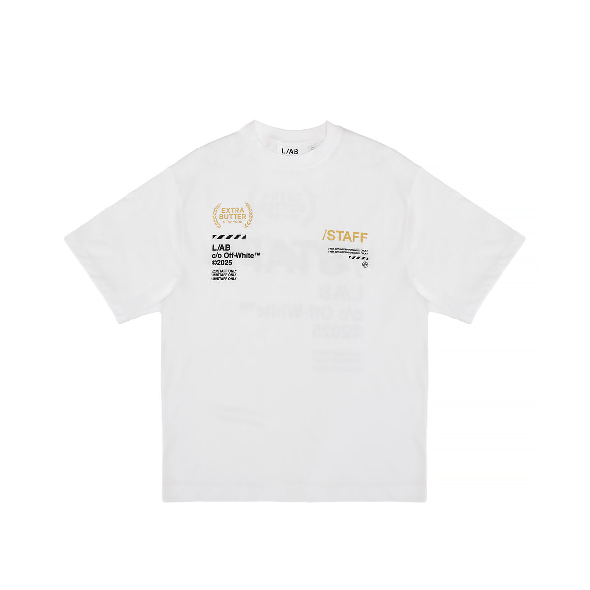 Off White x Extra Butter Mens Staff Tee