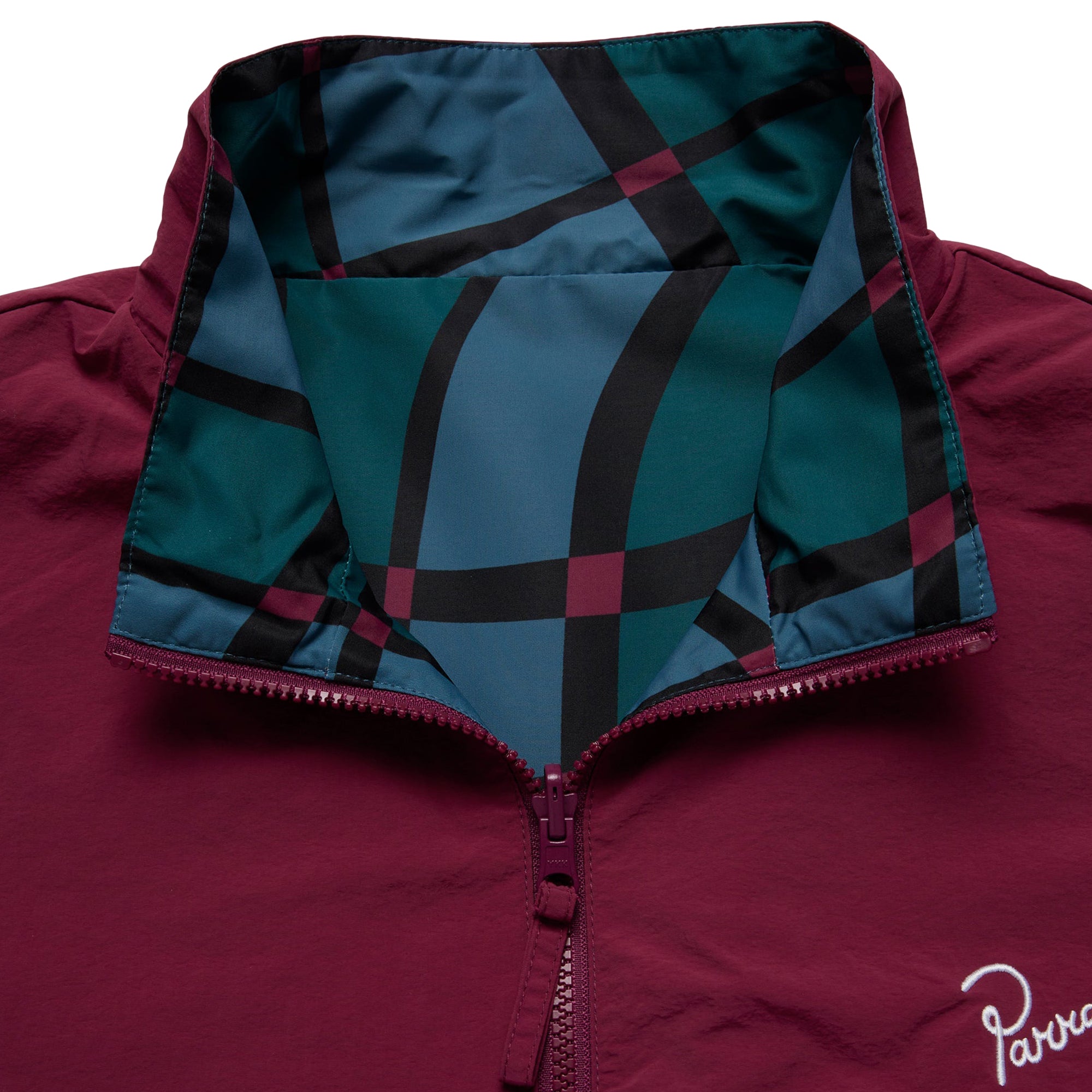 By Parra Mens Squared Wave Pattern Track Top