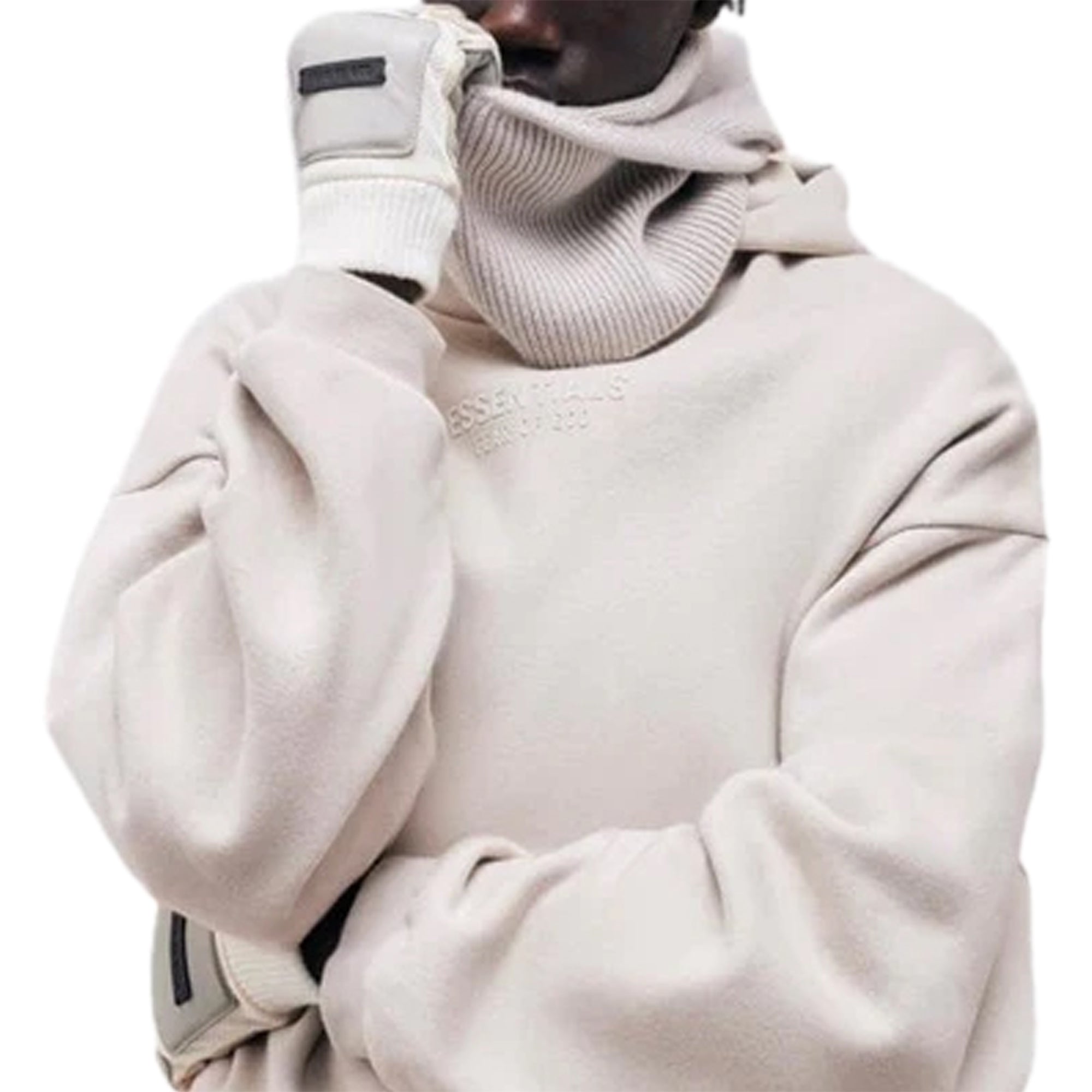 Fear of God Essential Silver Cloud Hoodie