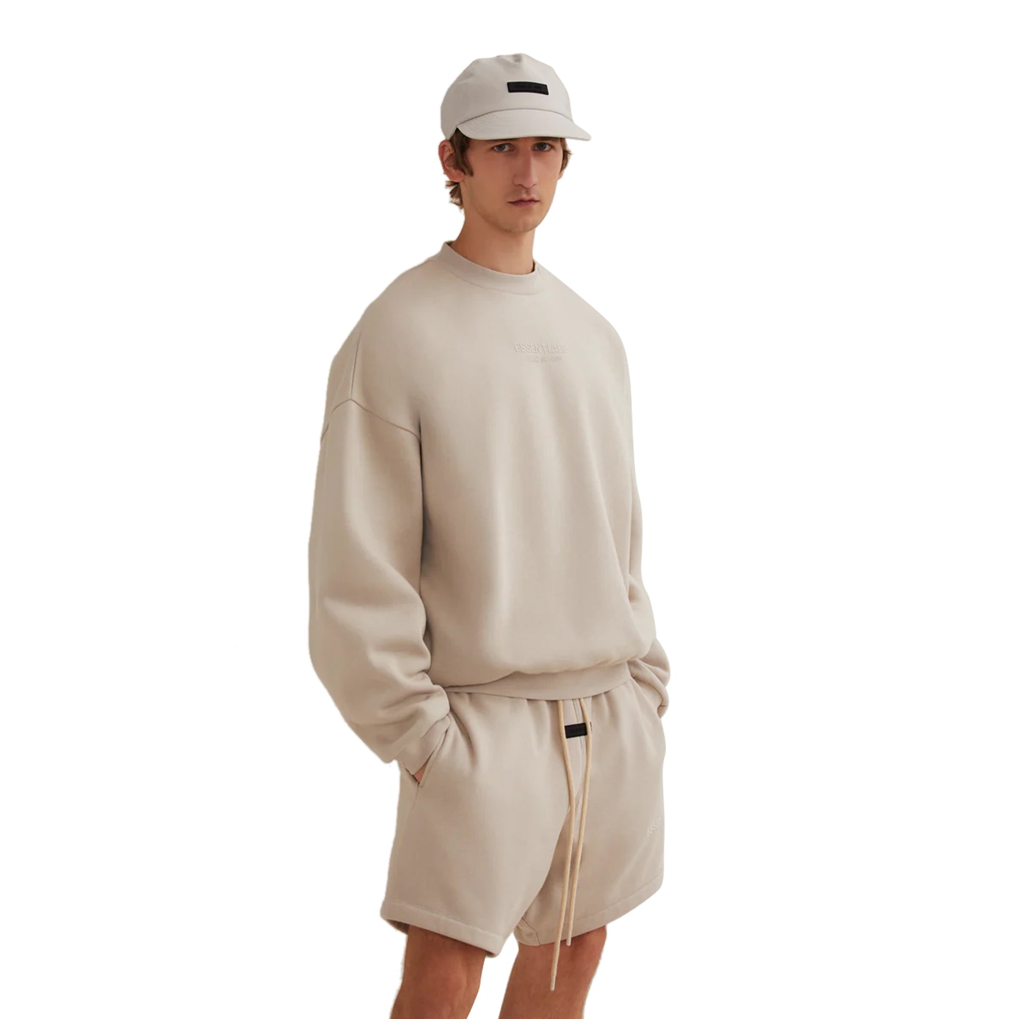 Fear of God Essentials Silver Cloud Shorts