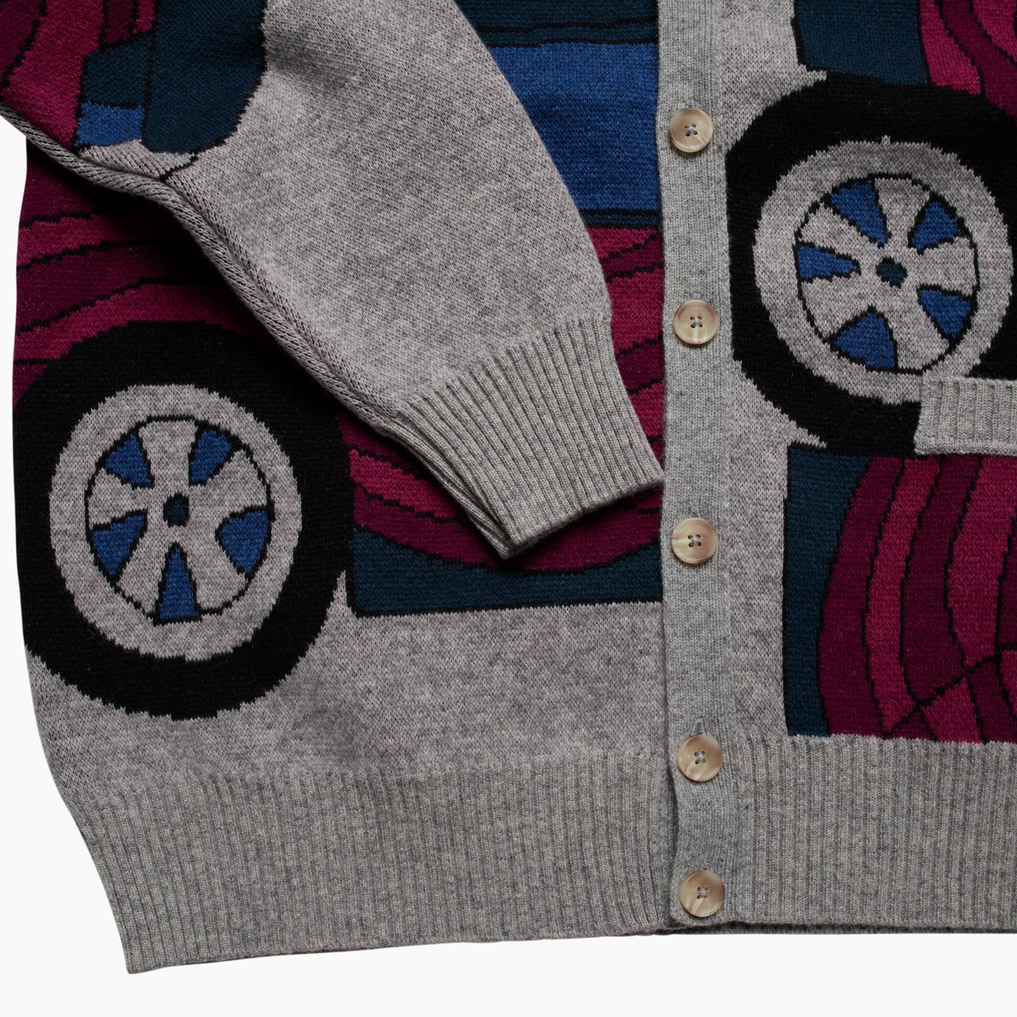 By Parra Mens No Parking Cardigan