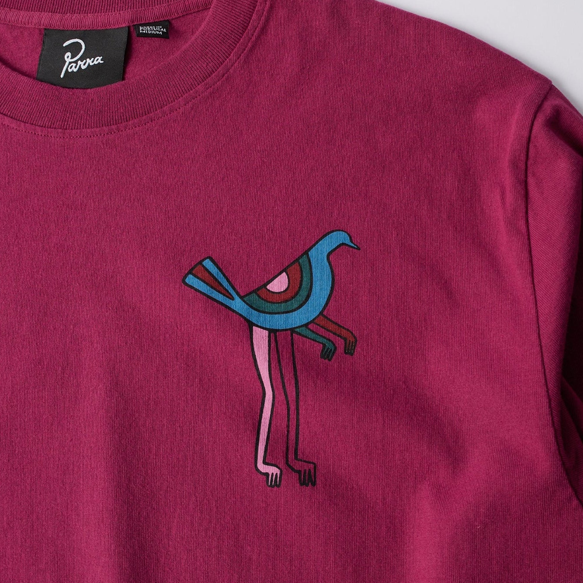 By Parra Mens Wine and Books LS Tee