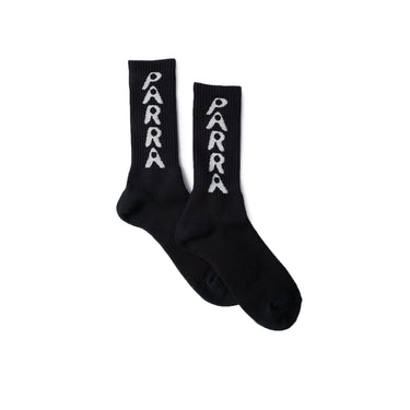 By Parra Mens Hole Logo Crew Socks