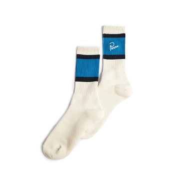 By Parra Mens Script Logo Crew Socks