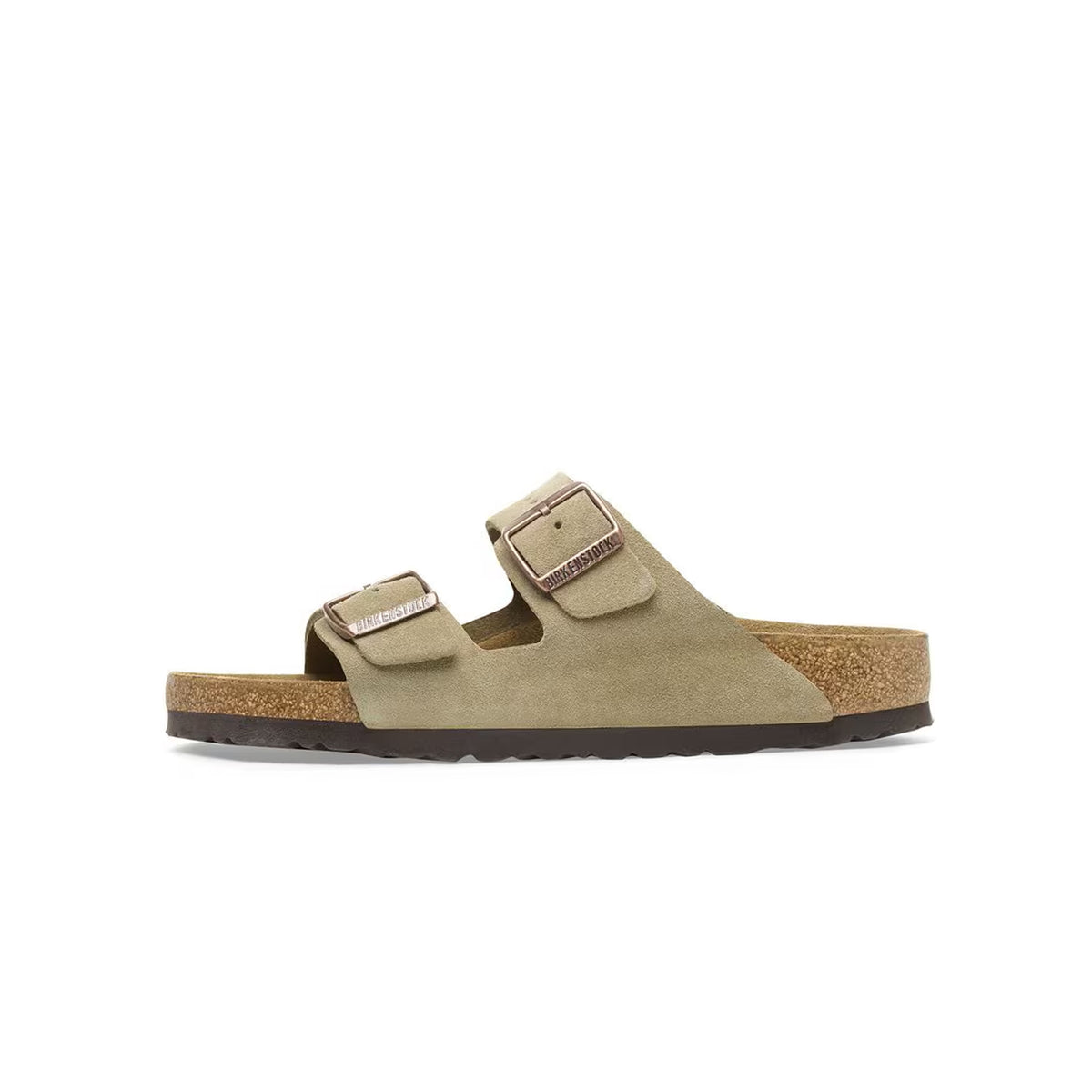 Birkenstock Men Arizona Pin Dot Slide Sandals in Beige Eu 42 US 9-9.5 Birkenstock Arizona Sandal - Men main image 2