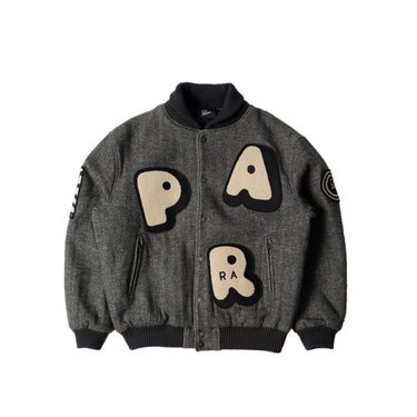 By Parra Mens Rounded PAR Varsity Jacket