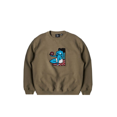 By Parra Mens Future Vision Crewneck Sweatshirt