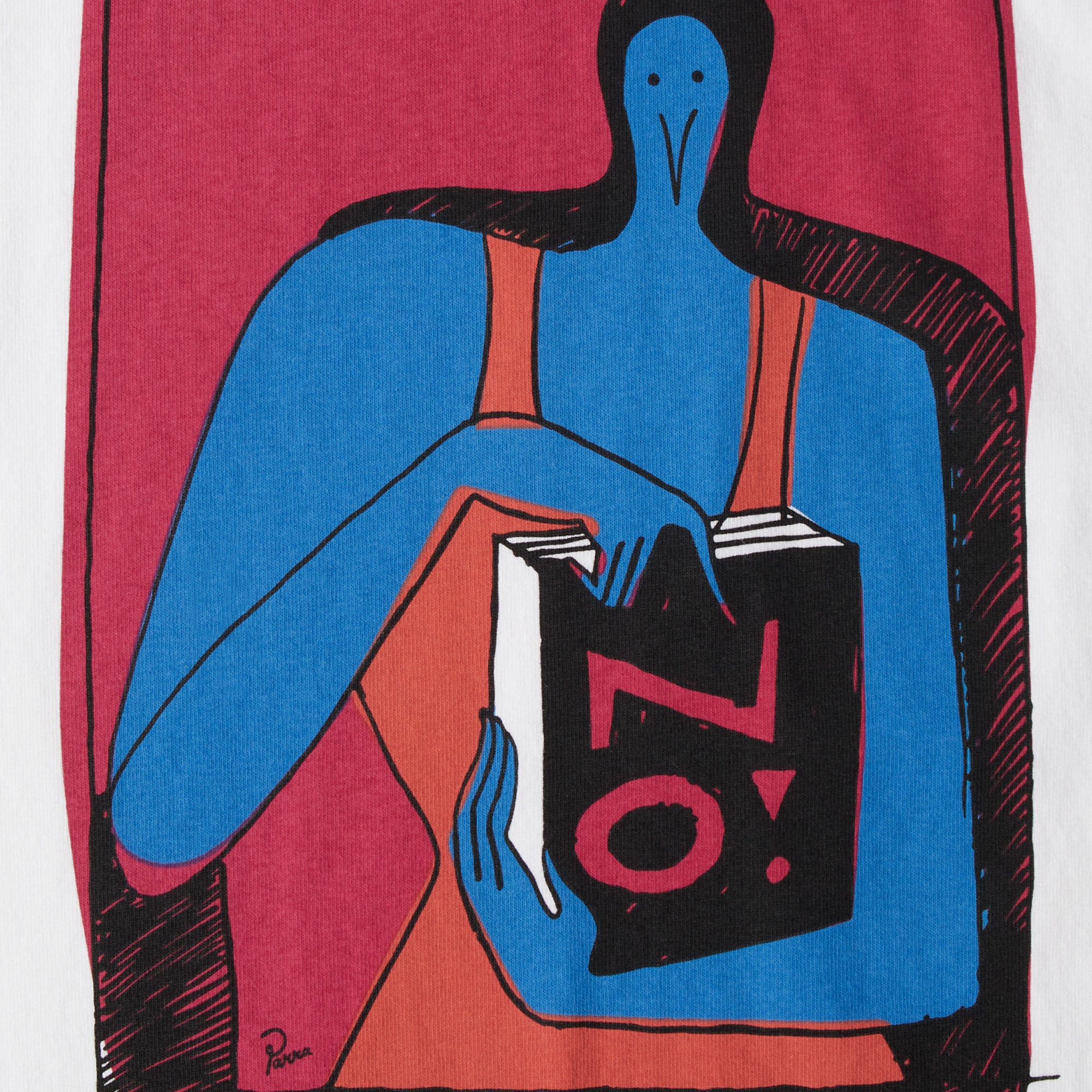 By Parra Mens No Books Tee