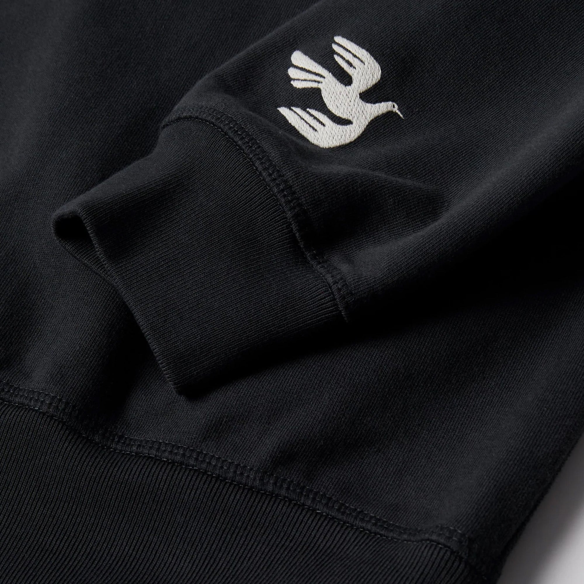 By Parra Mens Weird Trad Logo Crew Beck Sweatshirt