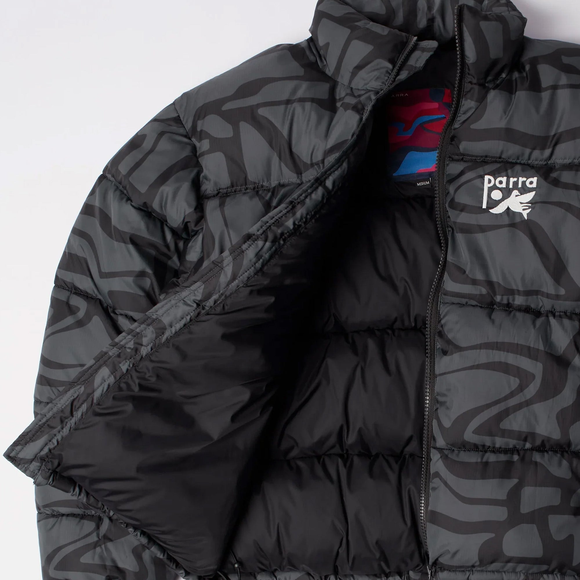 By Parra Mens Broken FTP Puffer Jacket