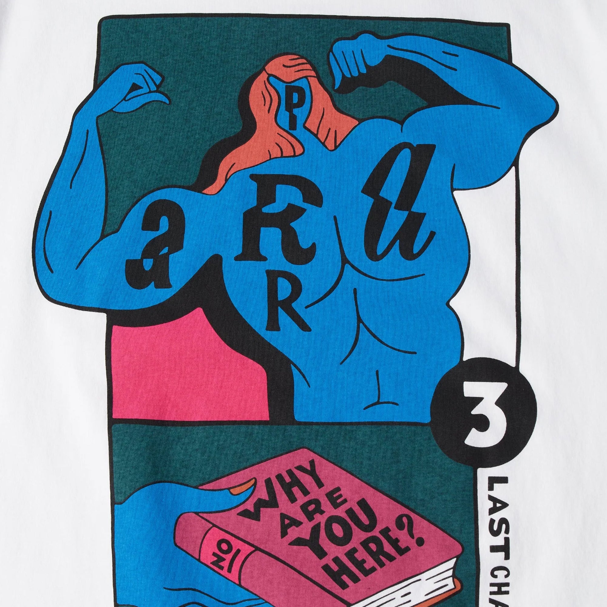 By Parra Mens Why Are You Here Tee