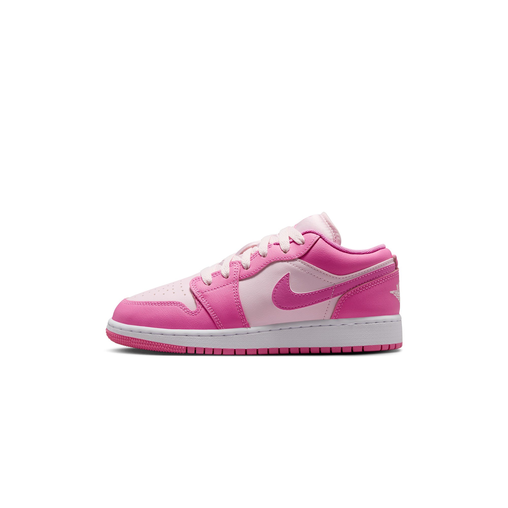 Rose/pink Foam-white Sneakers on a white background