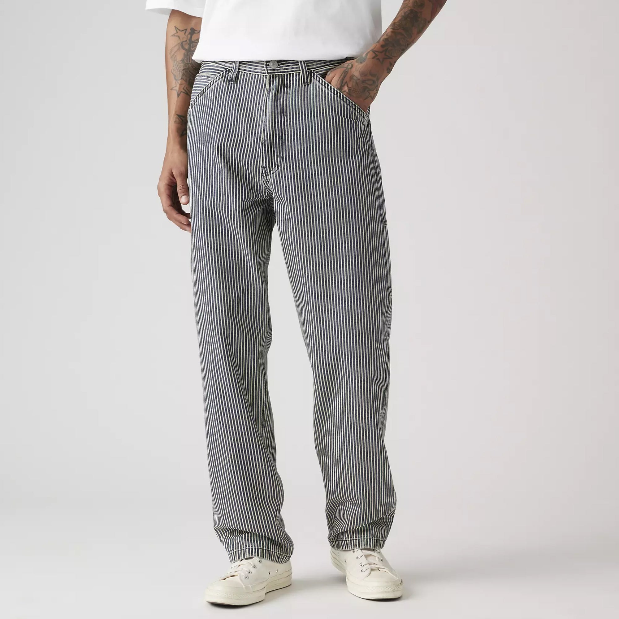 Levi's Mens 568 Loose Straight Carpenter Jeans Pants – Extra Butter