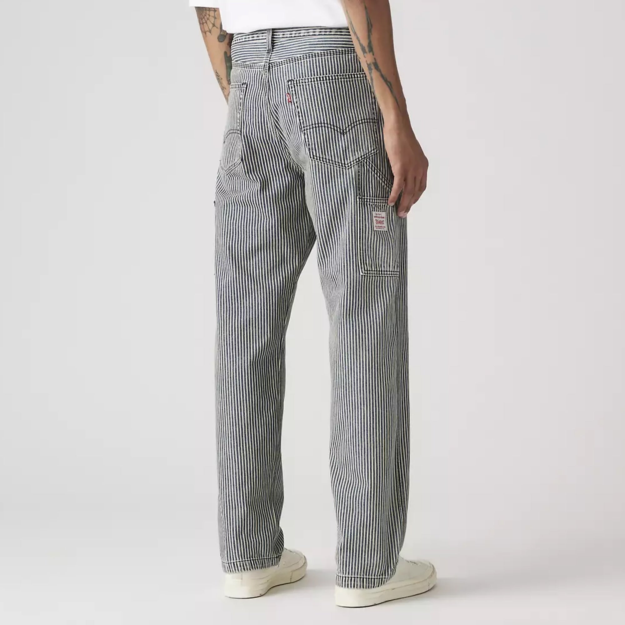 パンツ   Allover Logo StraightJeans Levi's Mens 568 Loose Straight Carpenter Jeans Pants – Extra Butter