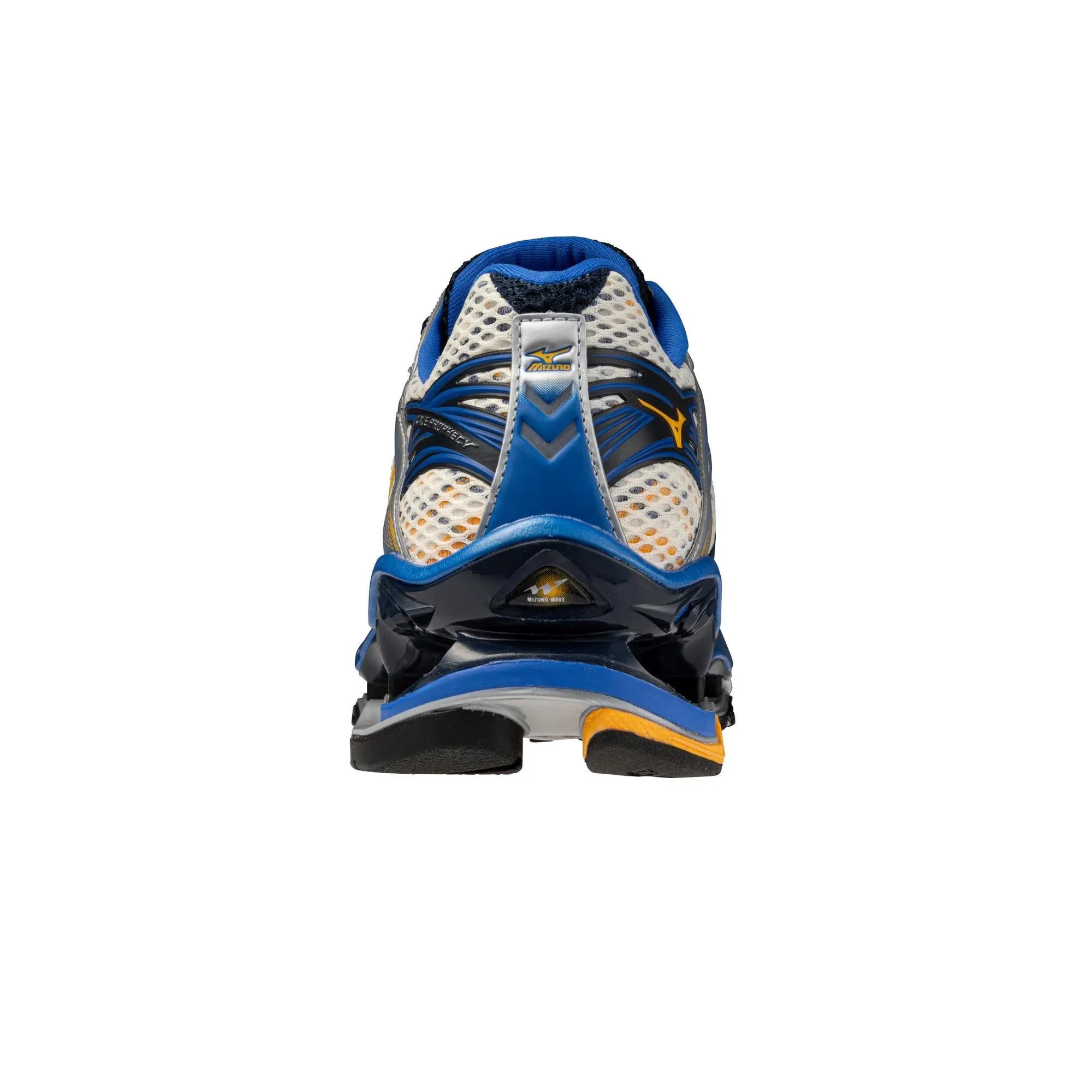 Artisan’s Gold / Zinnia / Strong Blue Sneakers on a white background