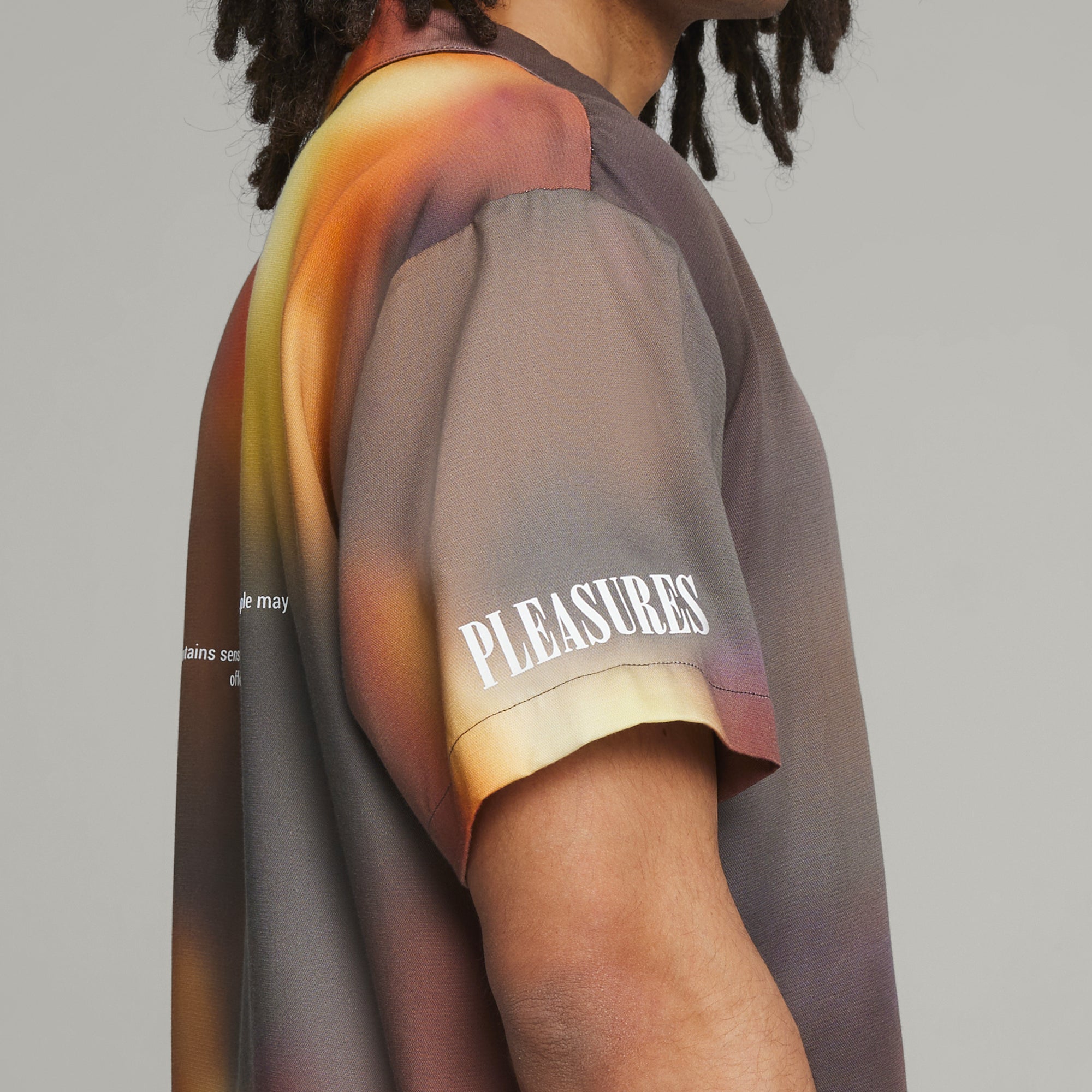 Puma x Pleasures Mens AOP Shirt