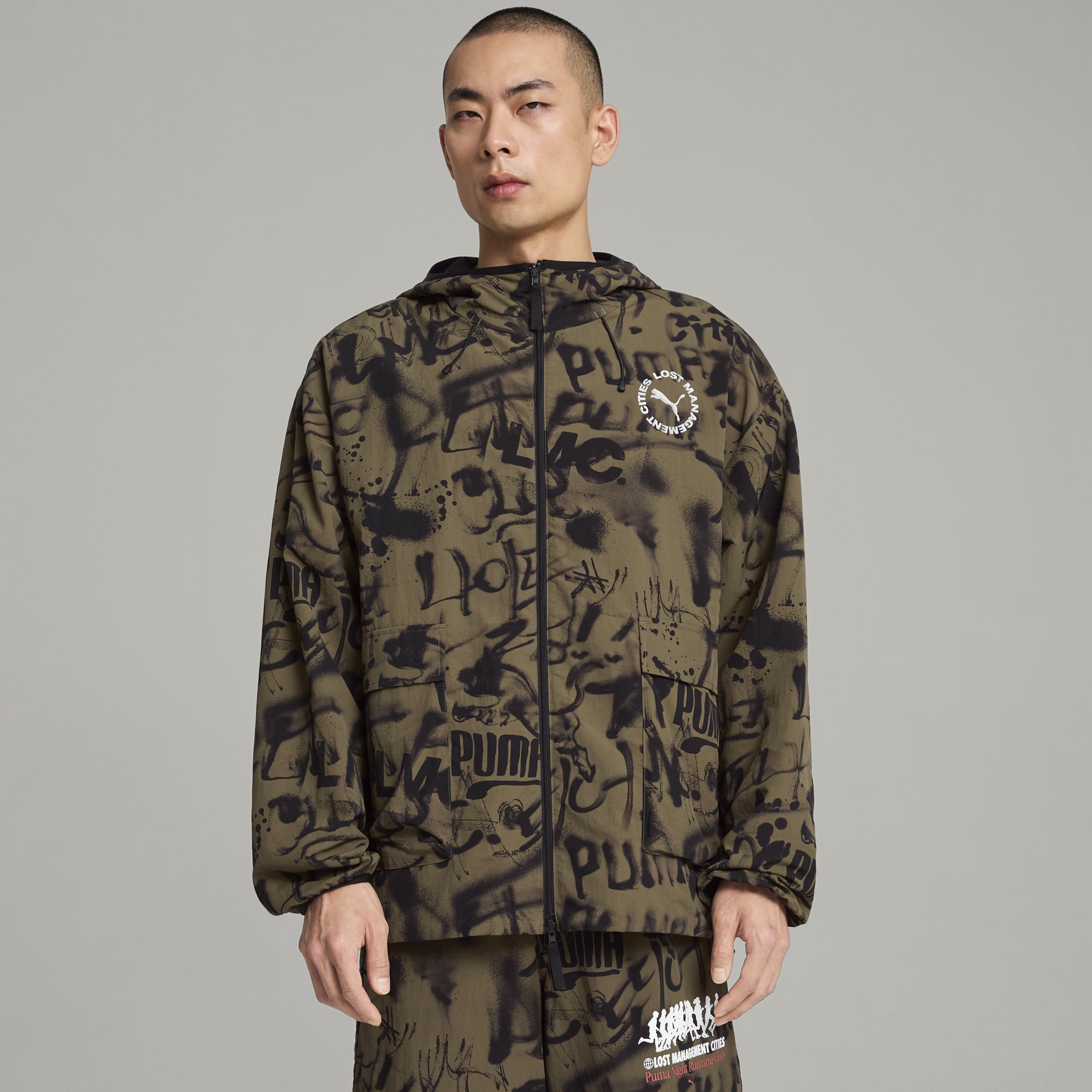 Puma x LMC Mens AOP Reversible Jacket