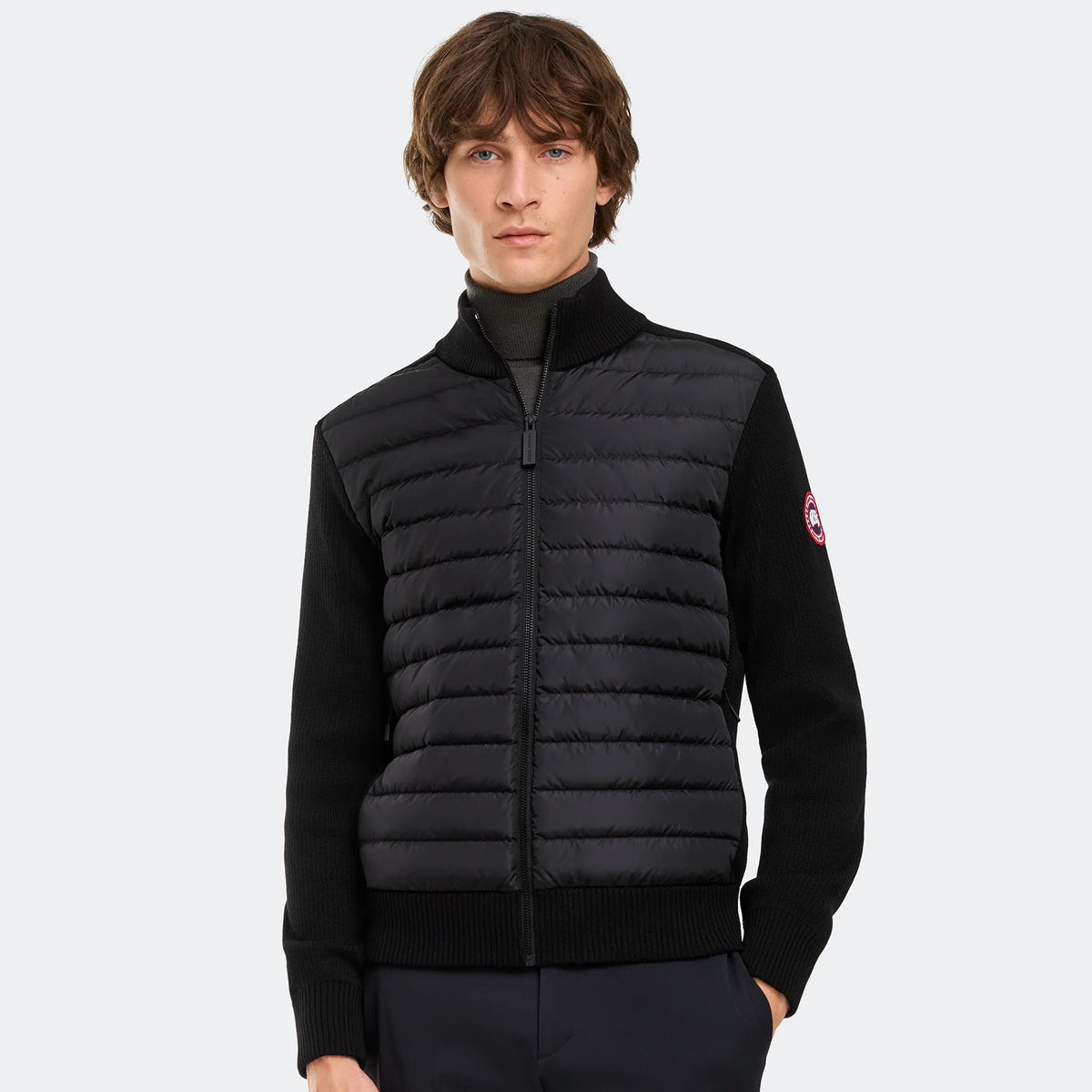 Canada Goose Mens Hybridge Huron Full-Zip Jacket