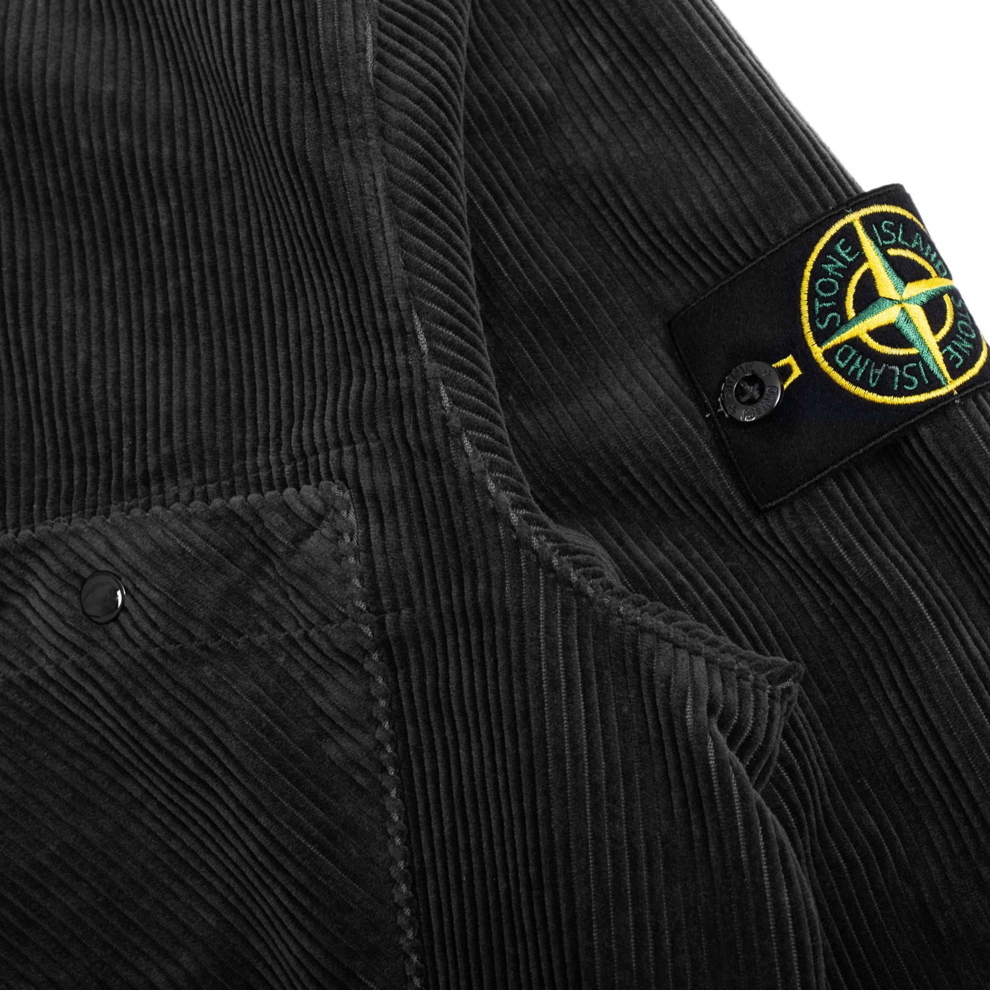 Stone Island Mens Corduroy Overshirt