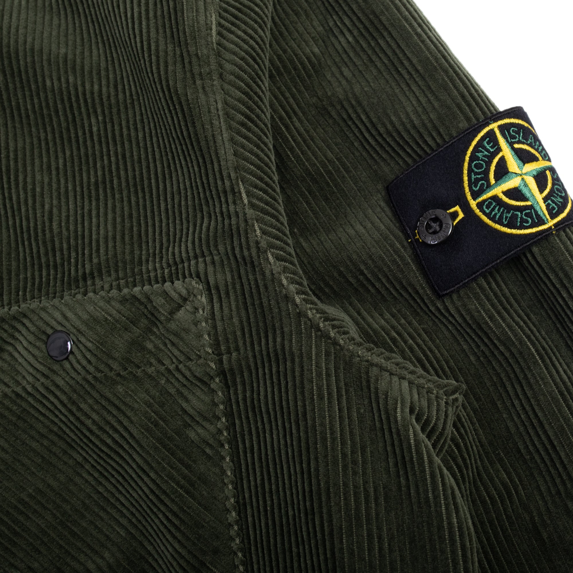 Stone Island Mens Corduroy Overshirt