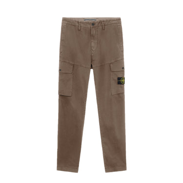 Stone Island Mens Organic Cotton Satin Stretch Pants