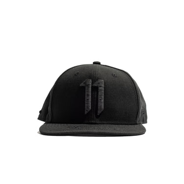 11BBS BLACK SNAPBACK HAT