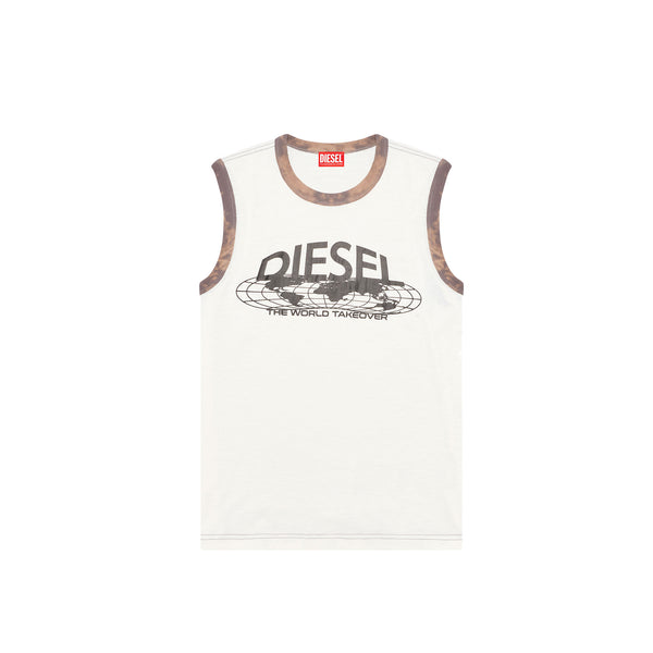 Diesel Mens T-BISCO-L1 Tank Top – Extra Butter