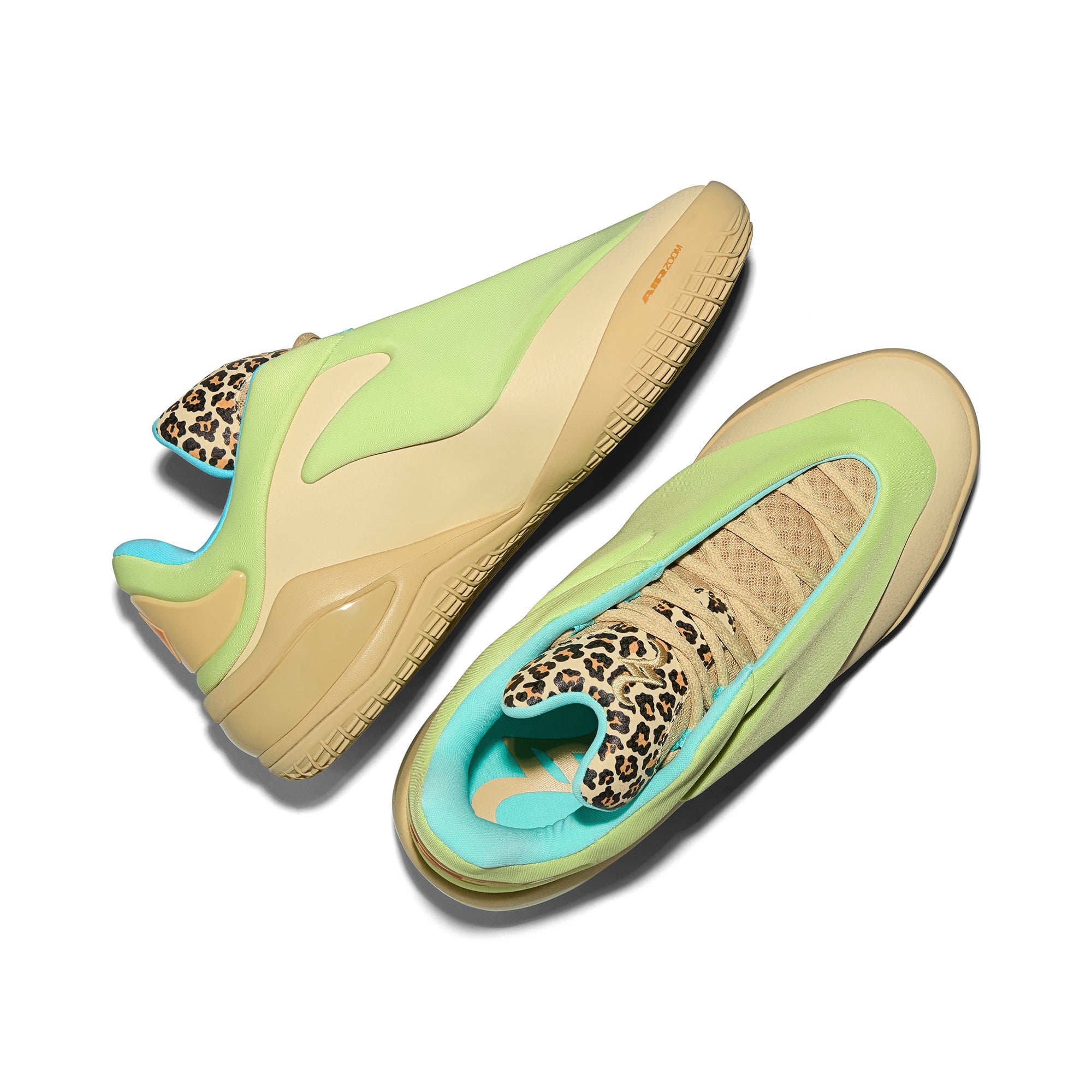 Last Straw/Lime Latte Sneakers on white background