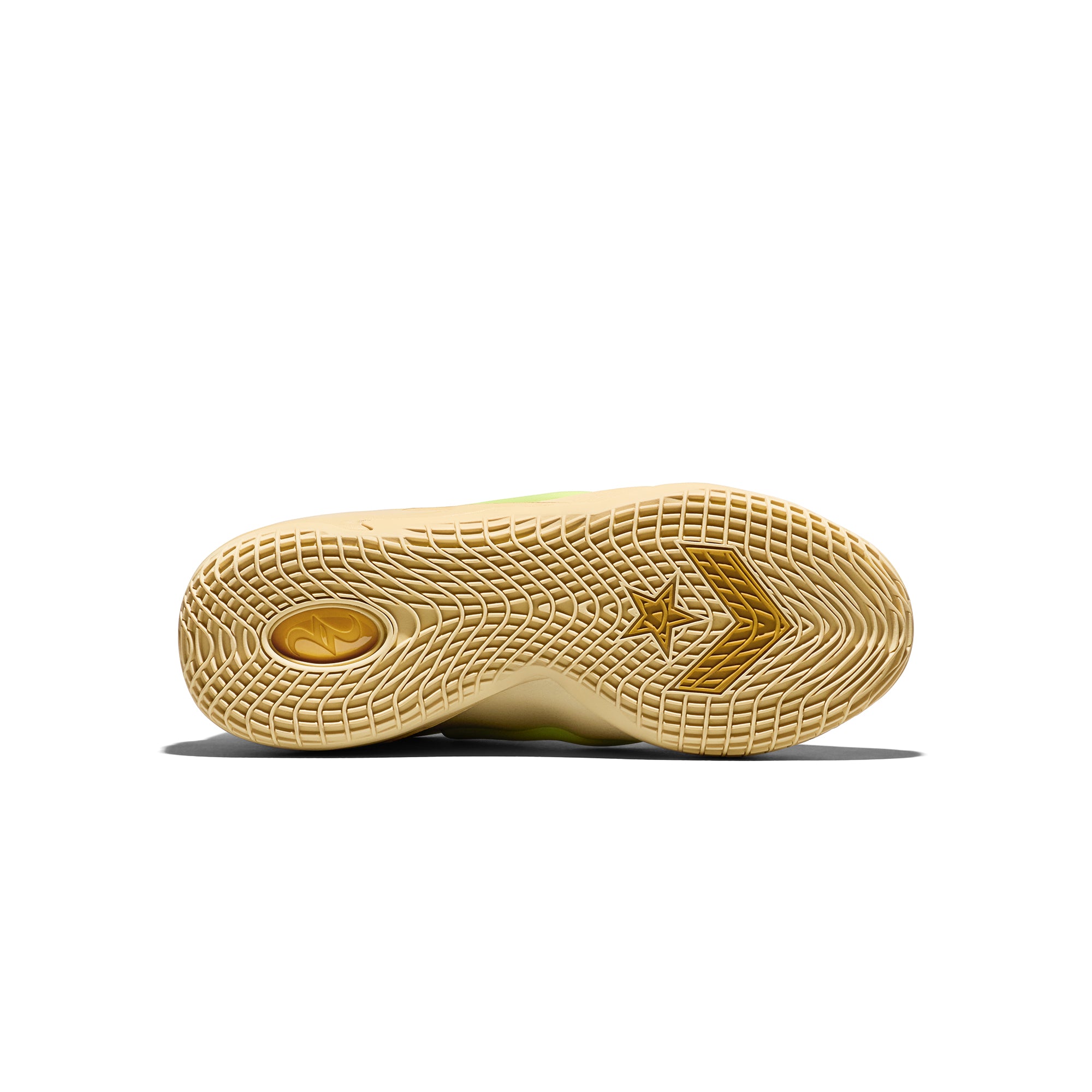 Last Straw/Lime Latte Sneakers on white background